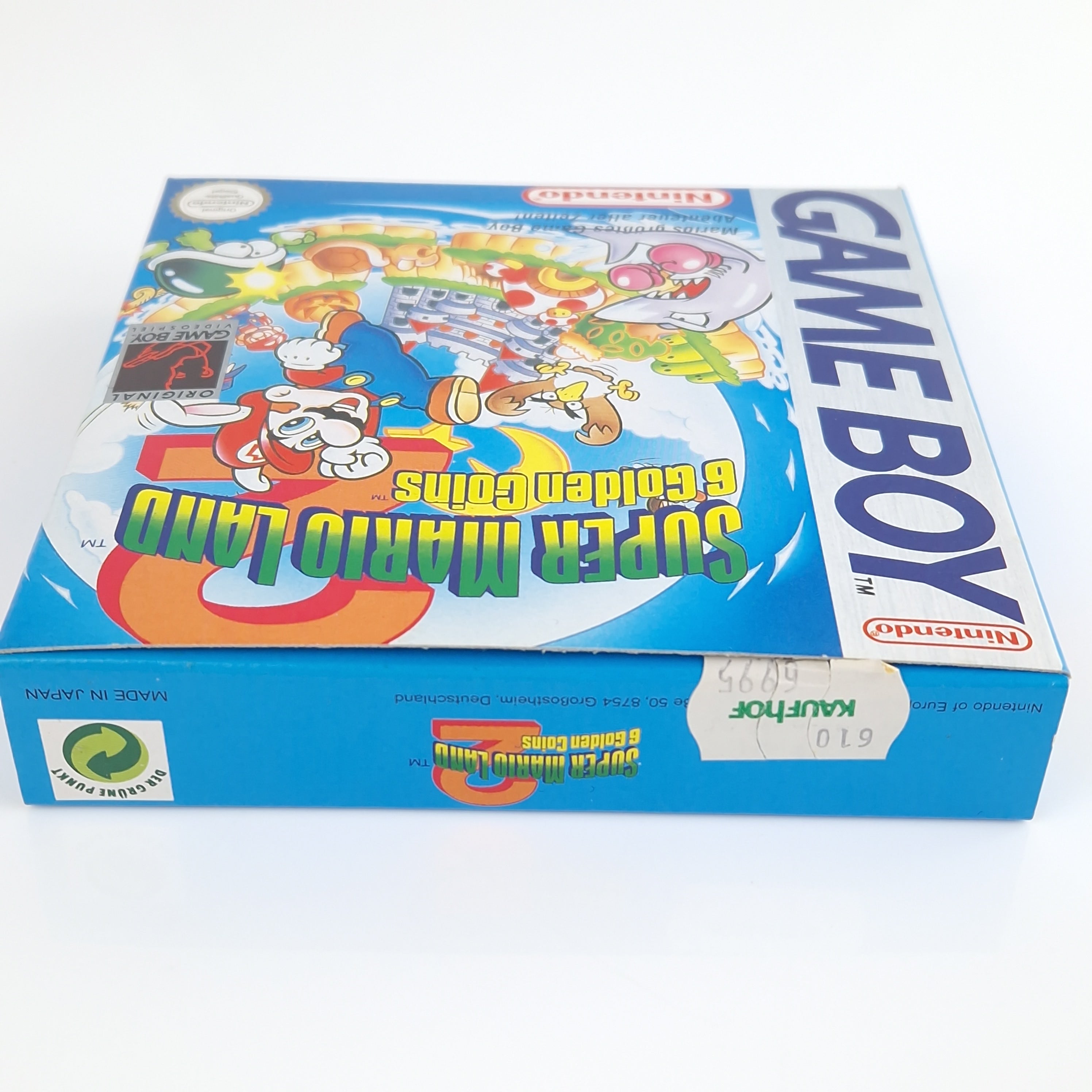 Nintendo Game Boy Spiel – Super Mario Land 2 OVP PAL