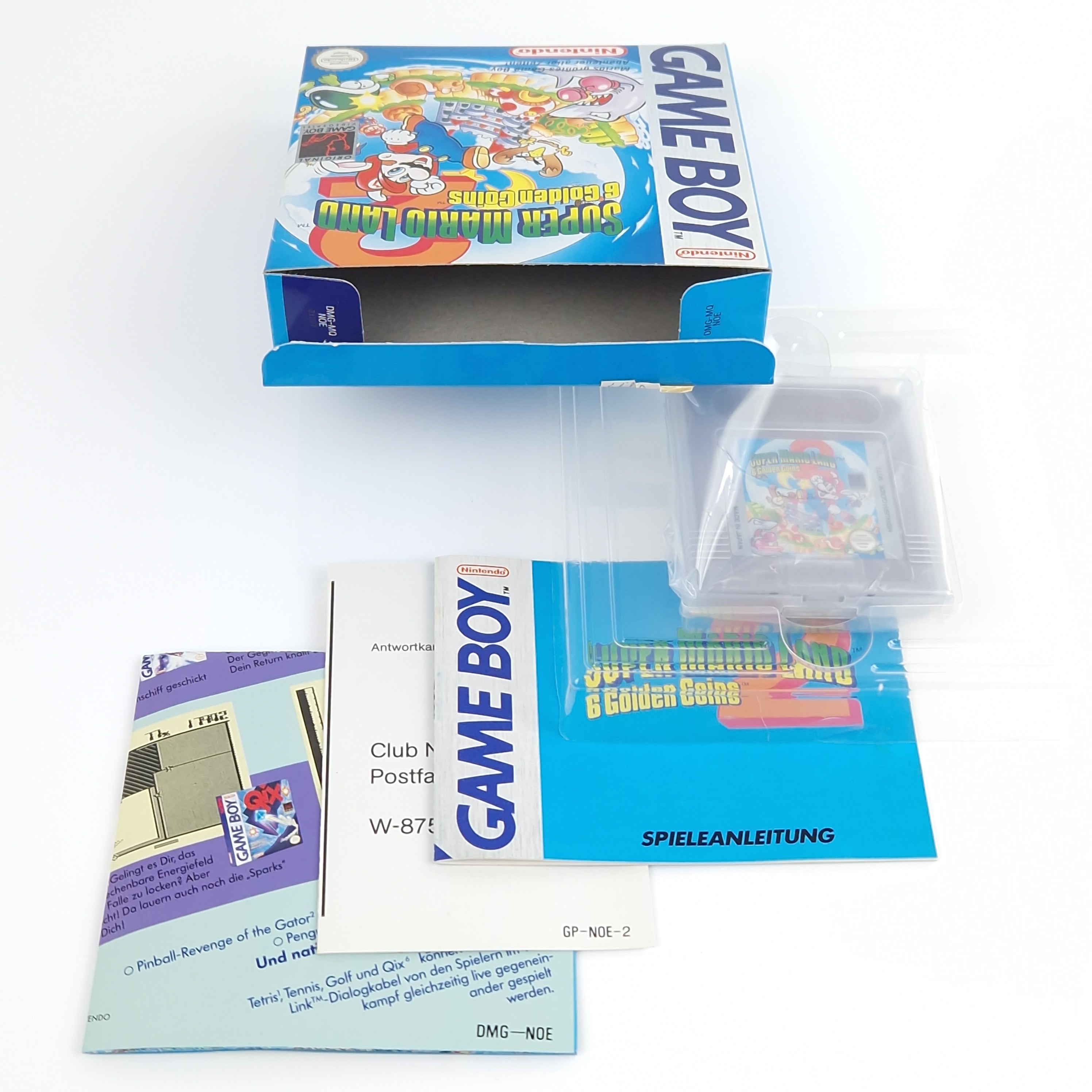 Nintendo Game Boy Spiel – Super Mario Land 2 OVP PAL