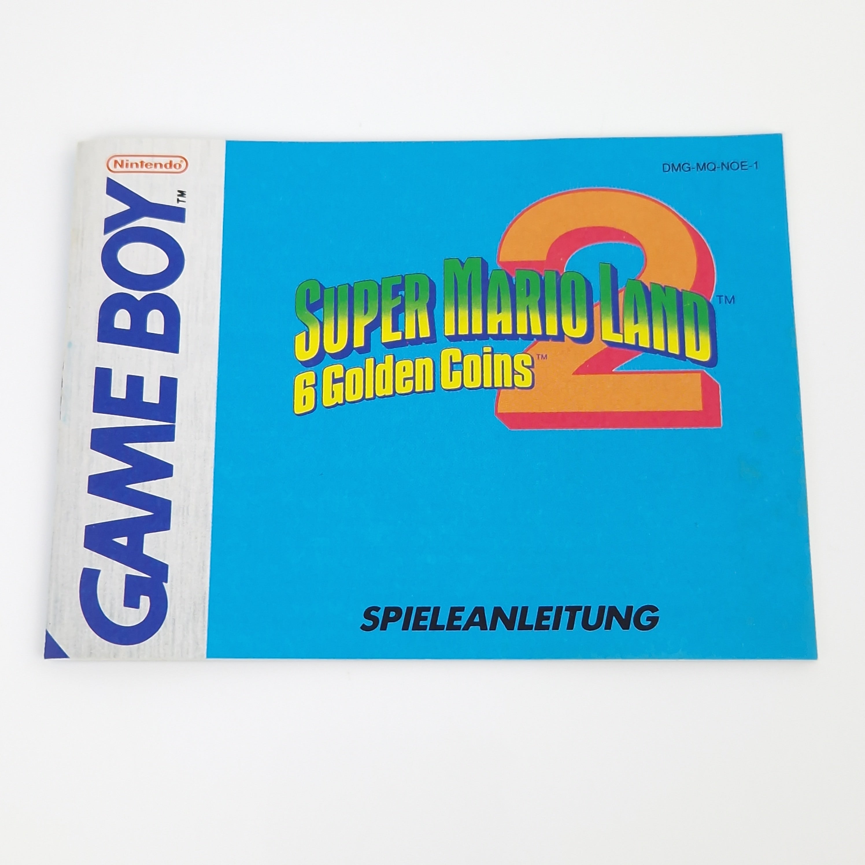 Nintendo Game Boy Spiel – Super Mario Land 2 OVP PAL