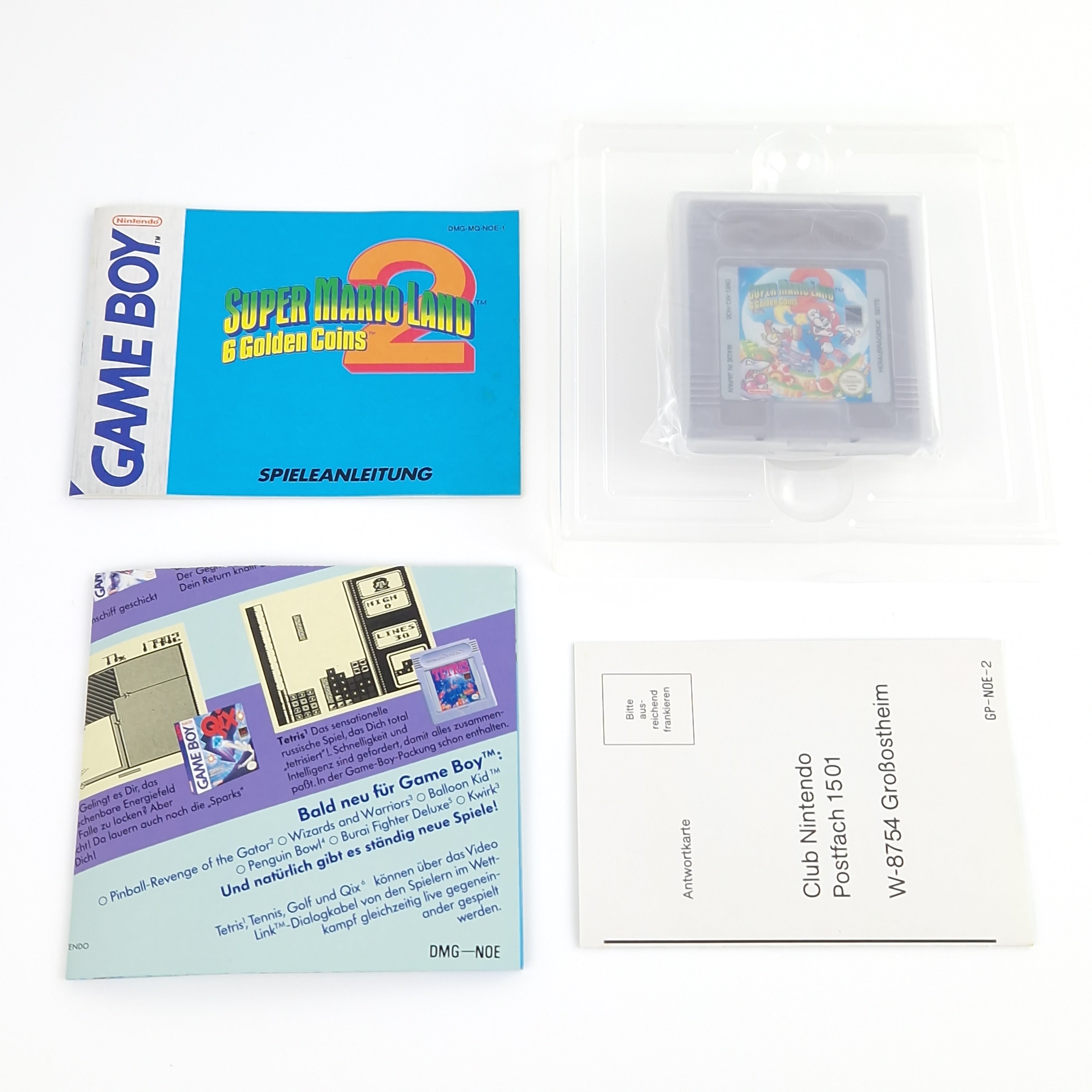 Nintendo Game Boy Spiel – Super Mario Land 2 OVP PAL