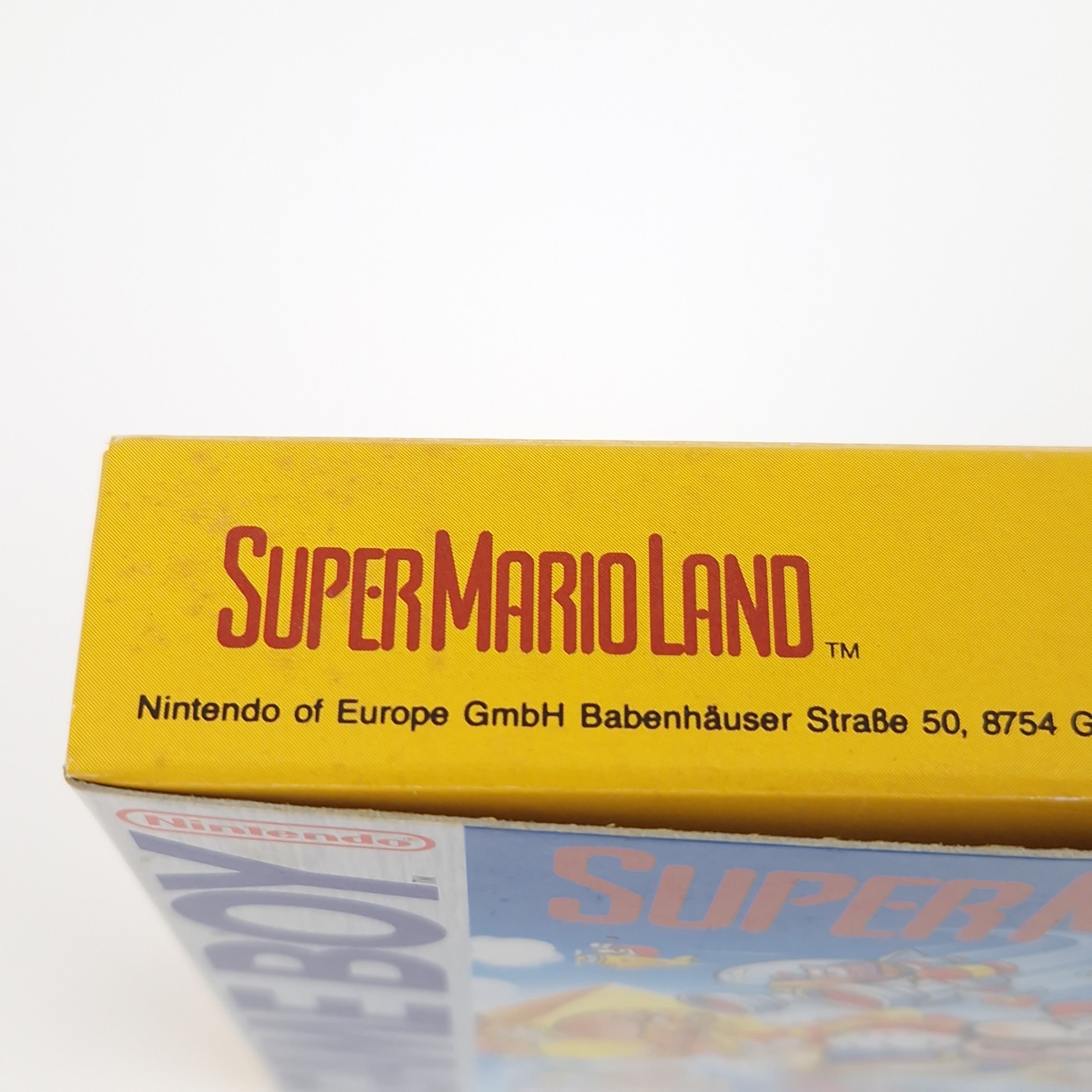 Nintendo Game Boy Spiel – Super Mario Land (OVP PAL NOE)