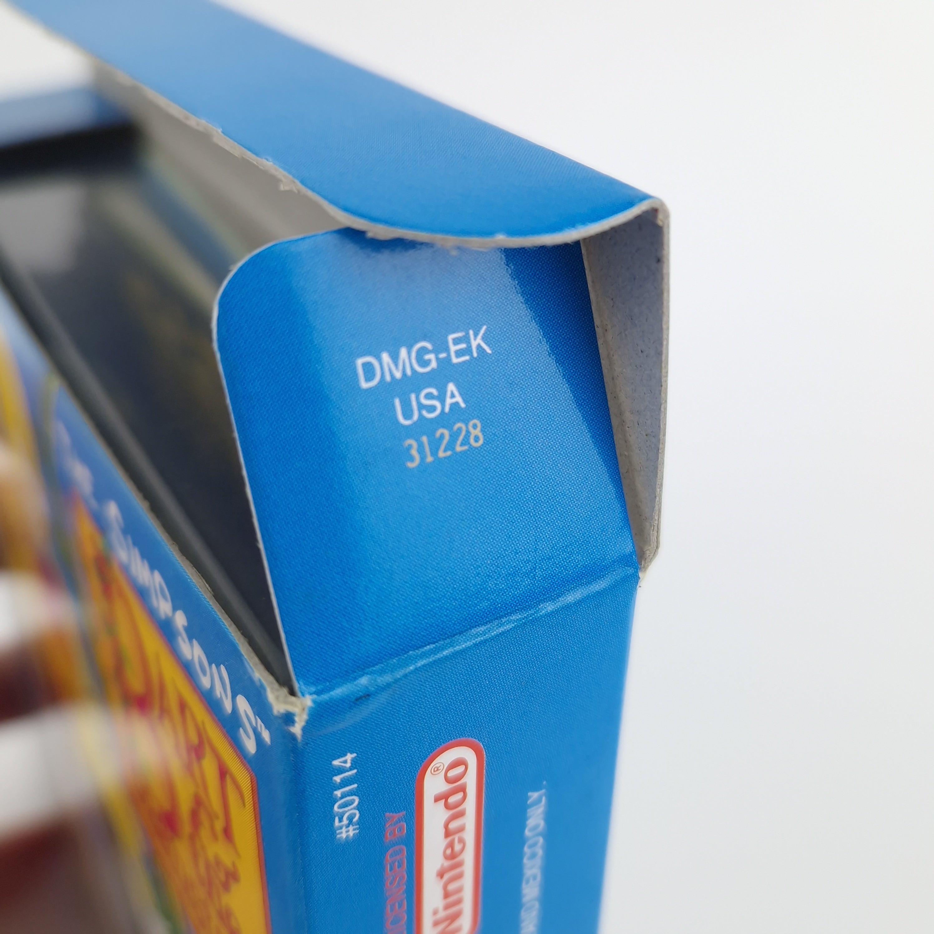 Game Boy Spiel – The Simpsons Bart & the Beanstalk OVP