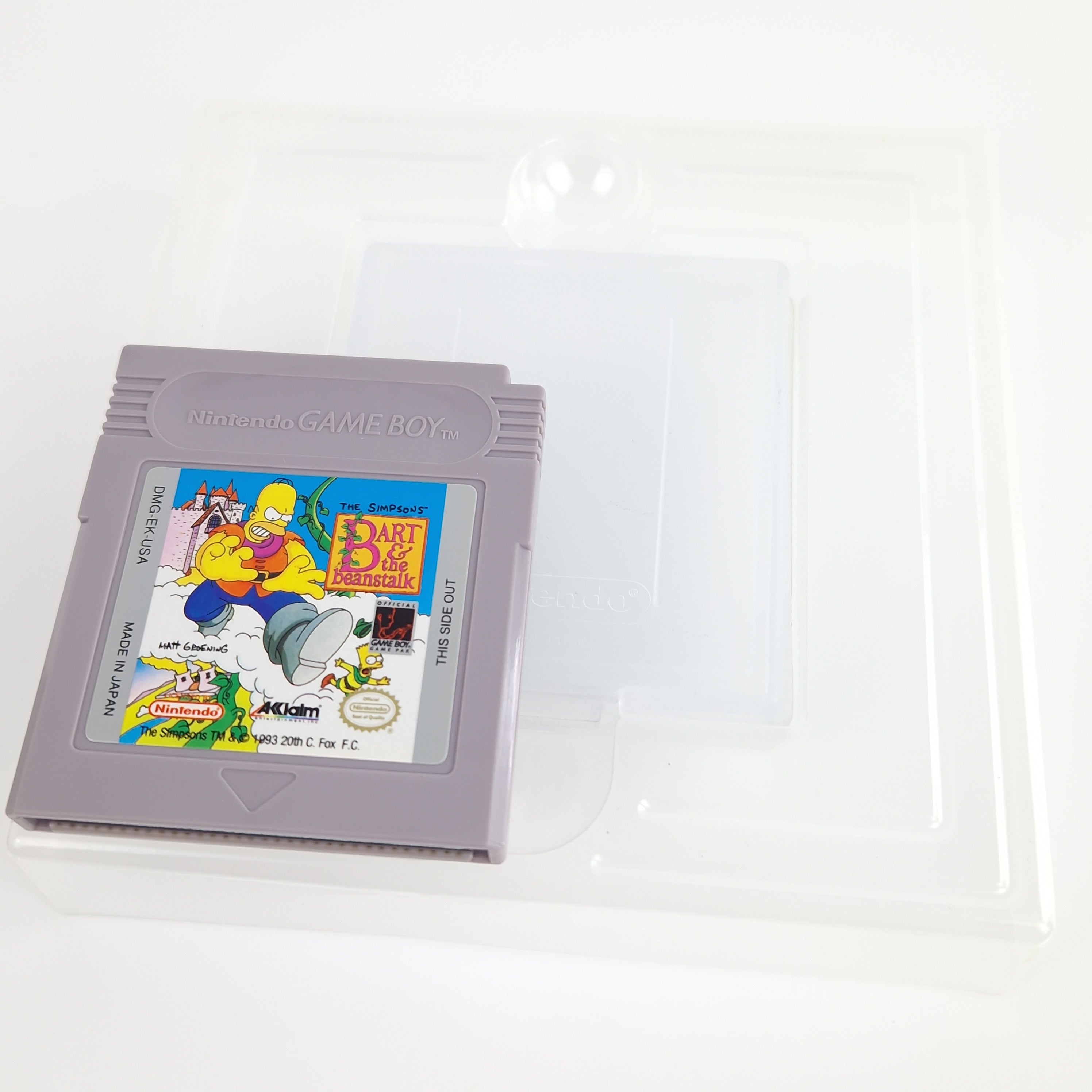 Game Boy Spiel – The Simpsons Bart & the Beanstalk OVP