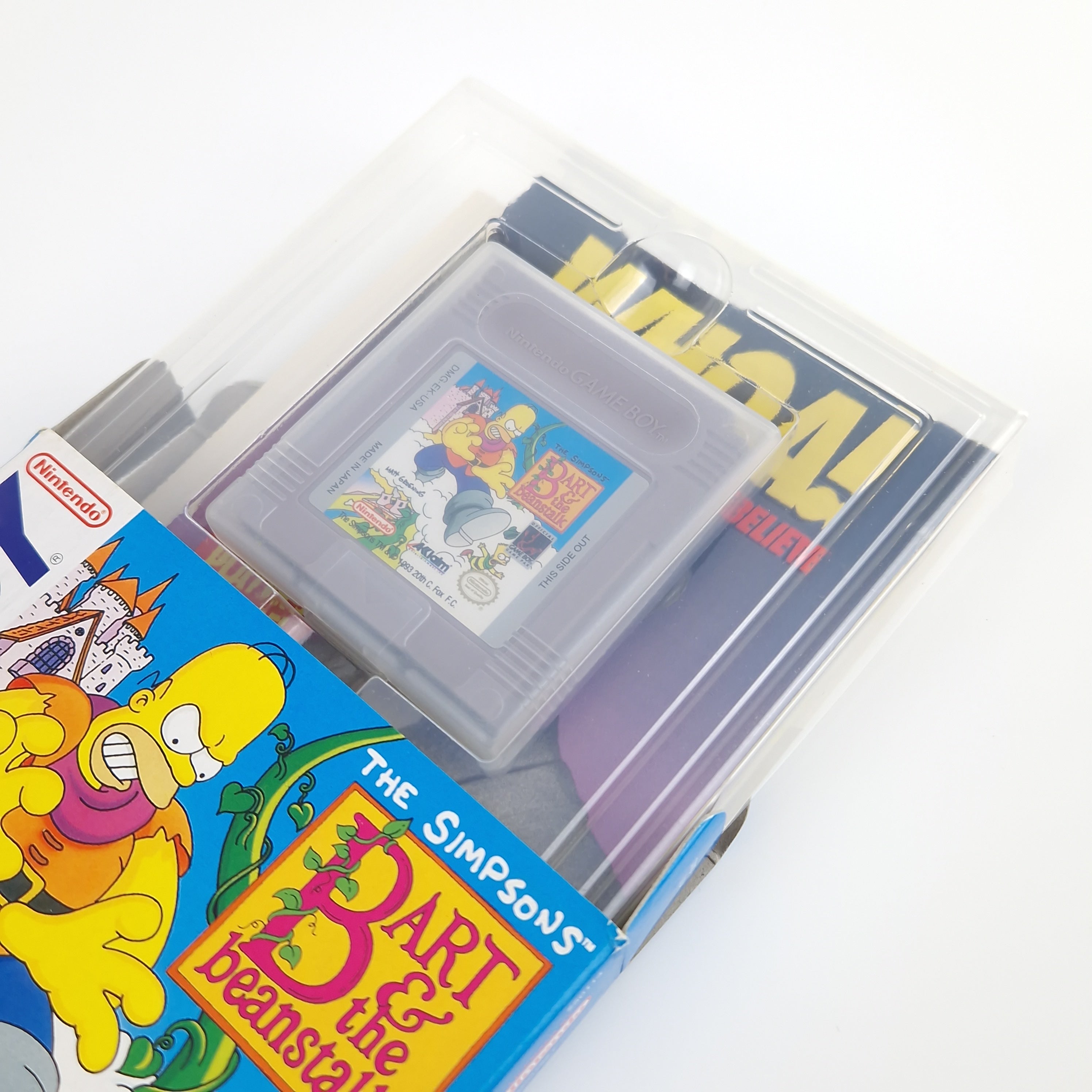 Game Boy Spiel – The Simpsons Bart & the Beanstalk OVP
