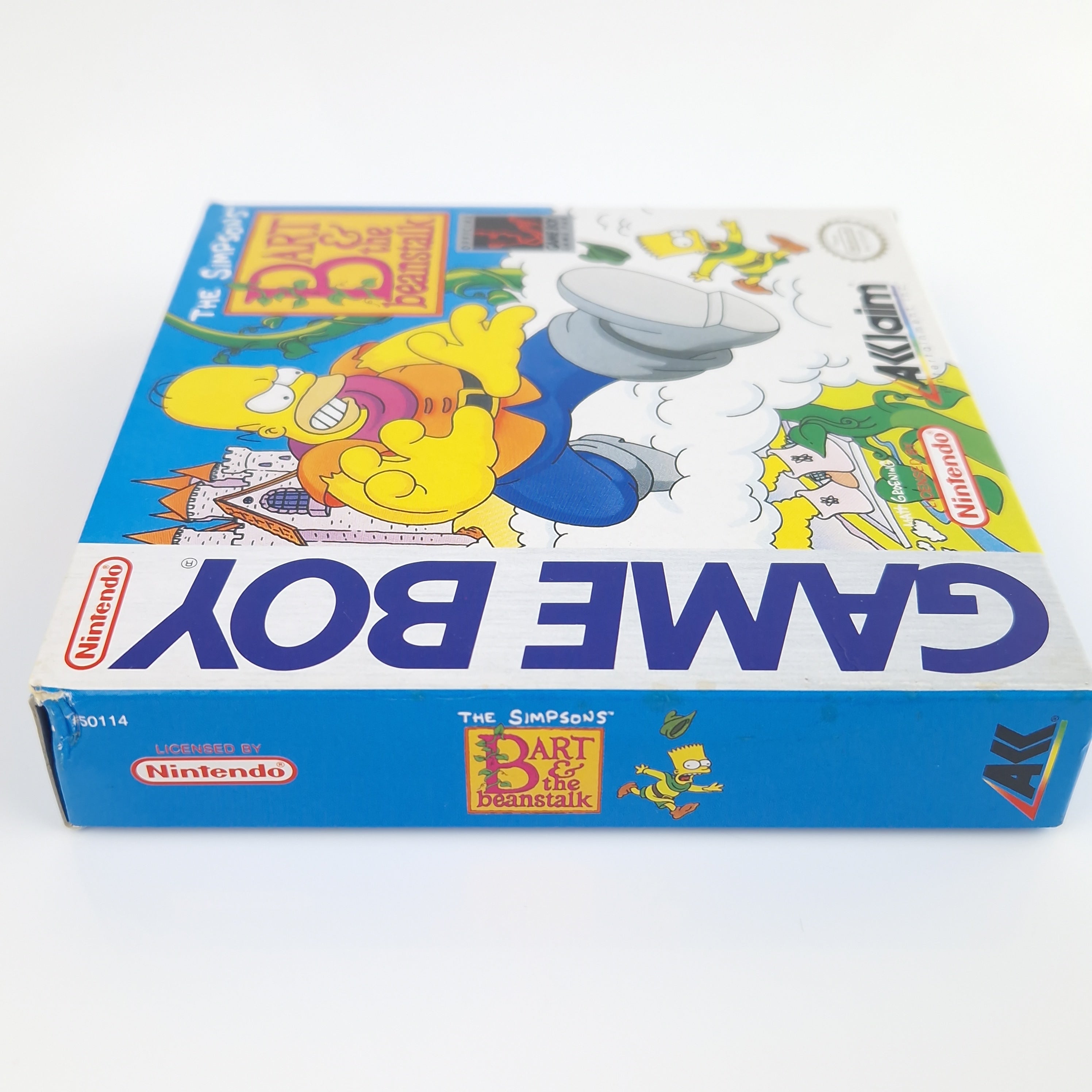 Game Boy Spiel – The Simpsons Bart & the Beanstalk OVP