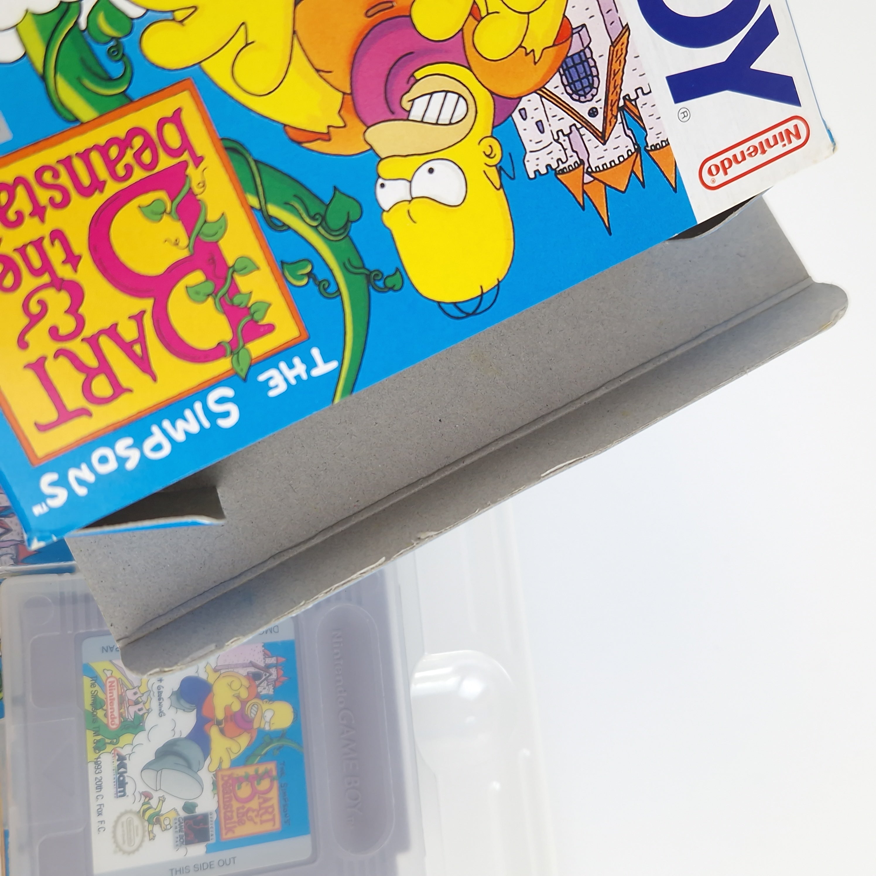 Game Boy Spiel – The Simpsons Bart & the Beanstalk OVP