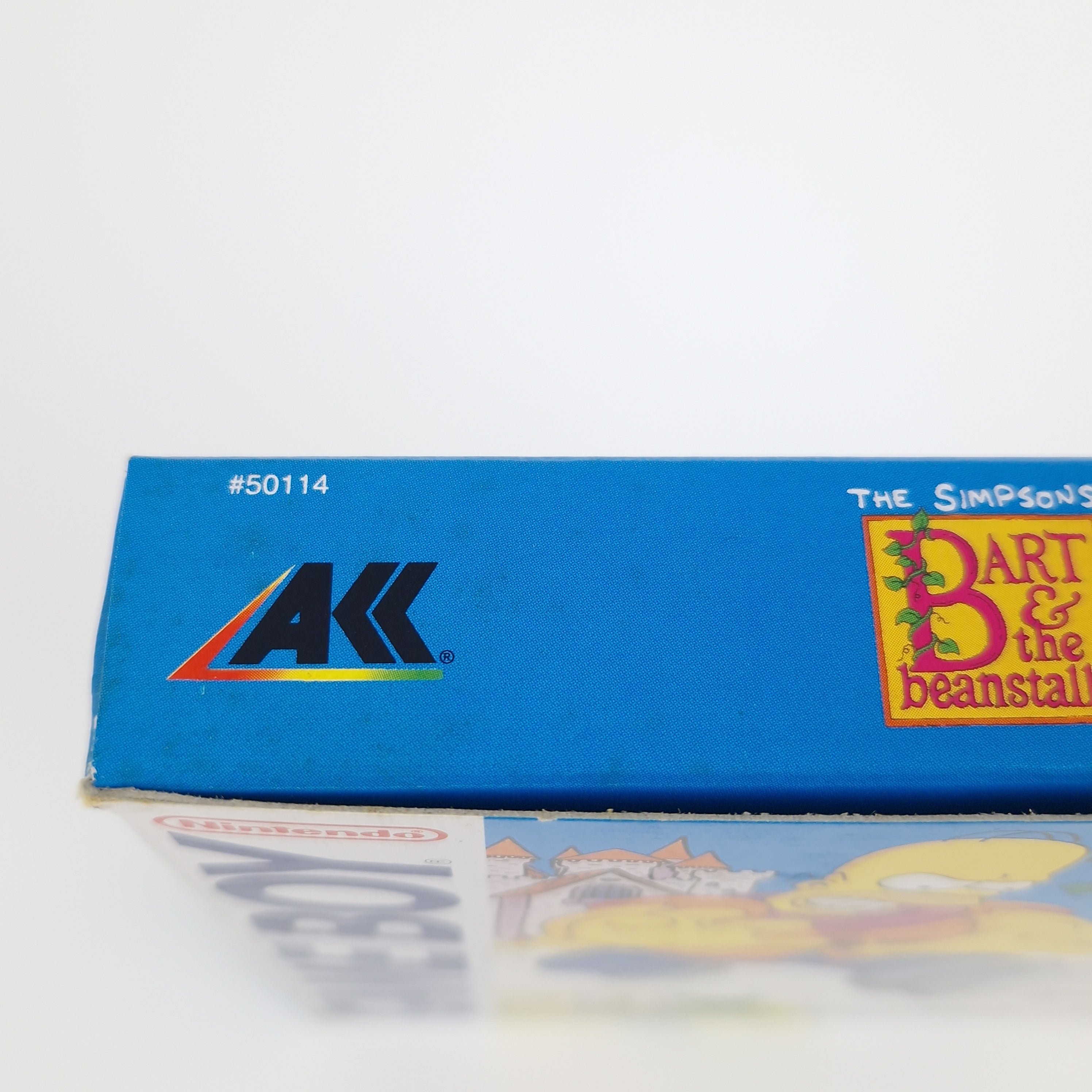 Game Boy Spiel – The Simpsons Bart & the Beanstalk OVP