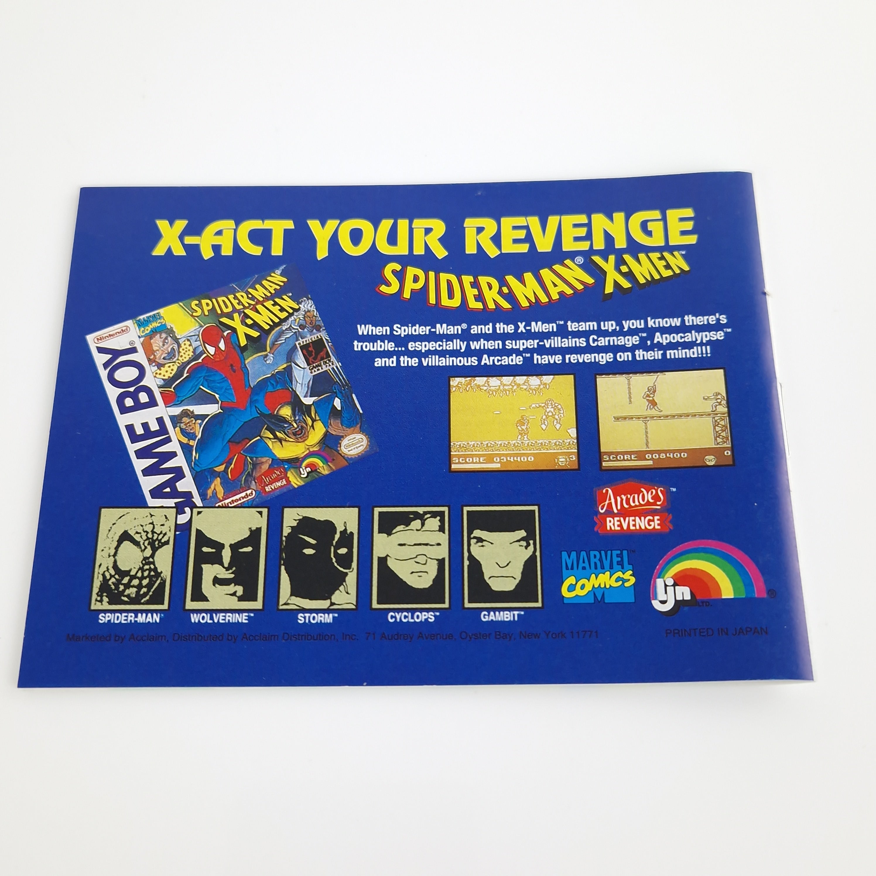 Game Boy Spiel – The Simpsons Bart & the Beanstalk OVP