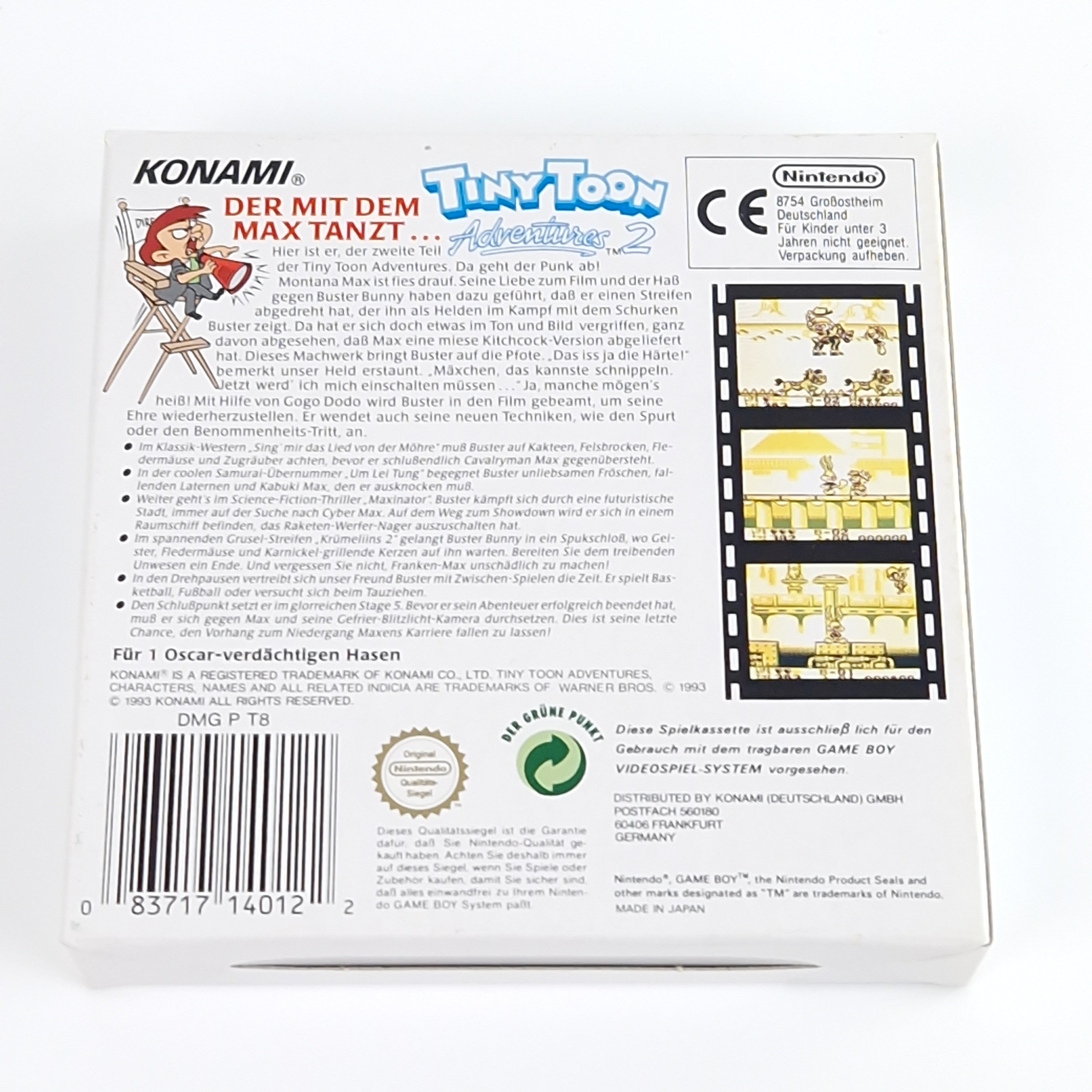 Game Boy Spiel – Tiny Toon Adventures 2 (OVP PAL)