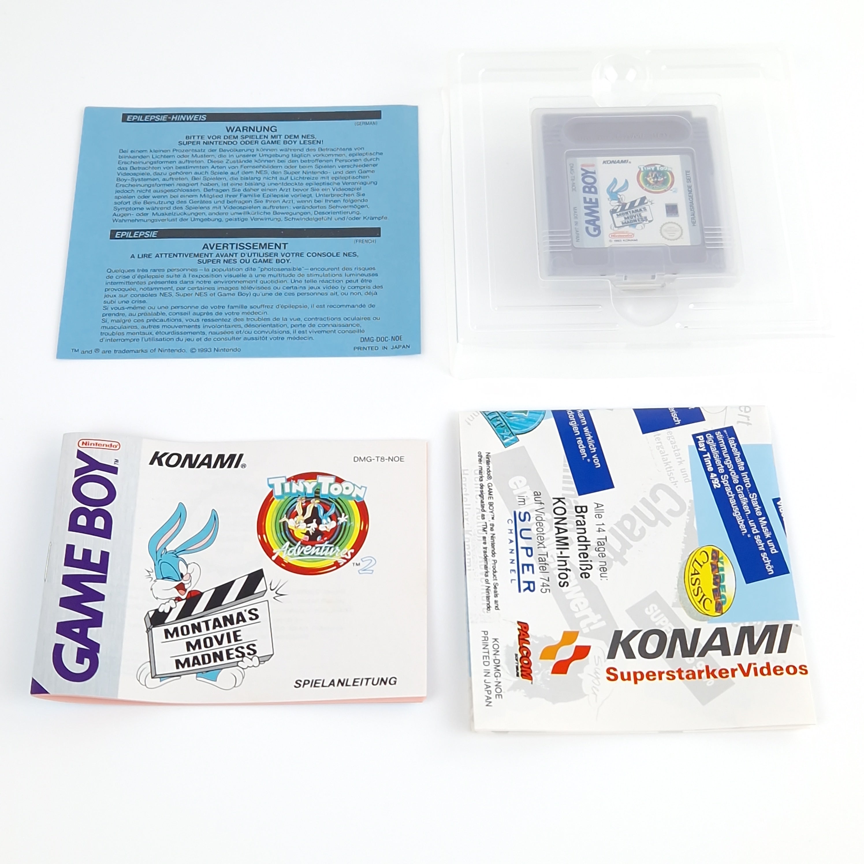 Game Boy Spiel – Tiny Toon Adventures 2 (OVP PAL)