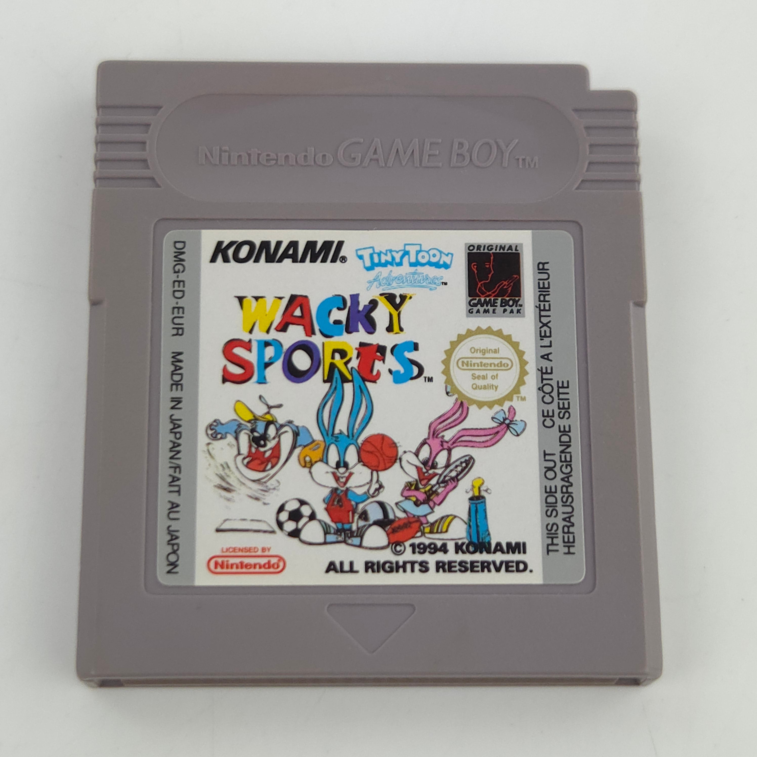 Nintendo Game Boy Spiel Tiny Toon Wacky Sports GB PAL EUR