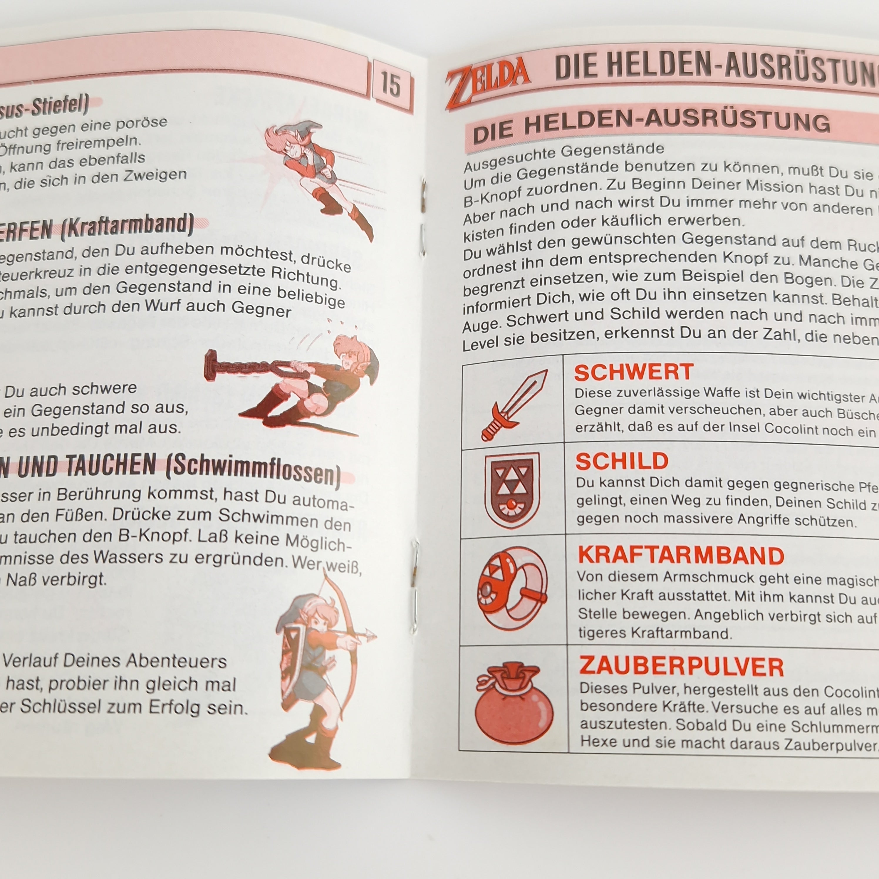 Nintendo Game Boy Spiel – The Legend of Zelda Links Awakening OVP