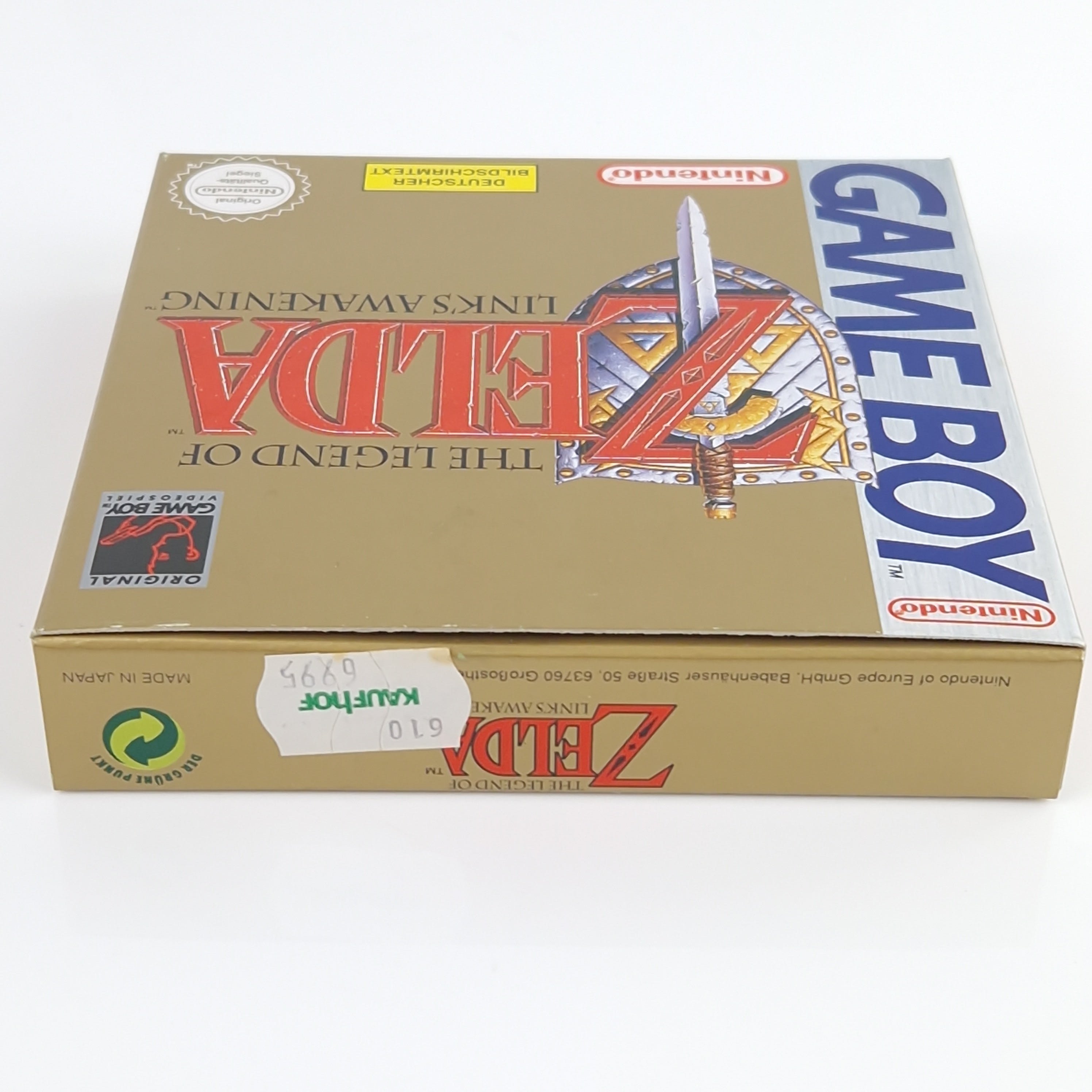 Nintendo Game Boy Spiel – The Legend of Zelda Links Awakening OVP