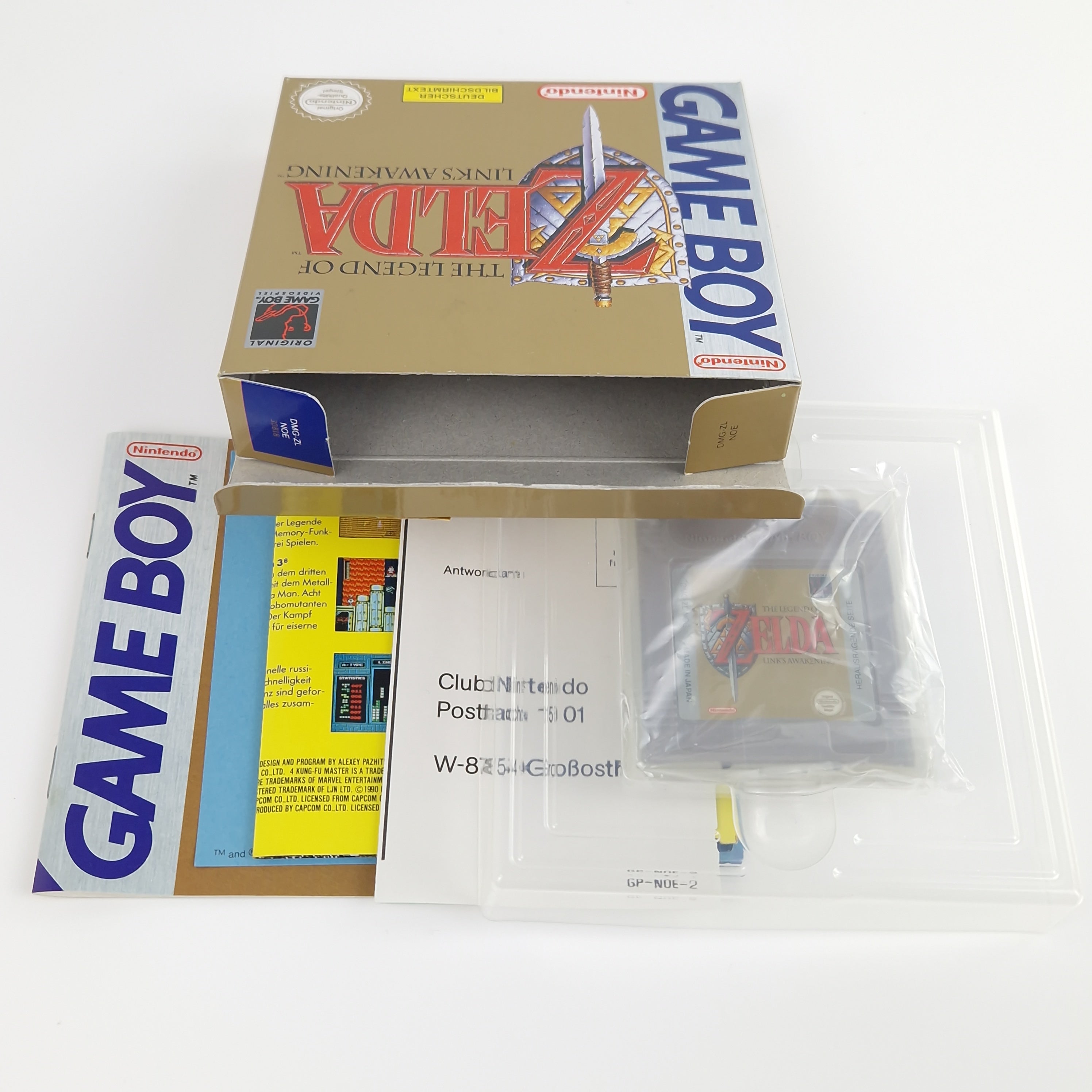 Nintendo Game Boy Spiel – The Legend of Zelda Links Awakening OVP