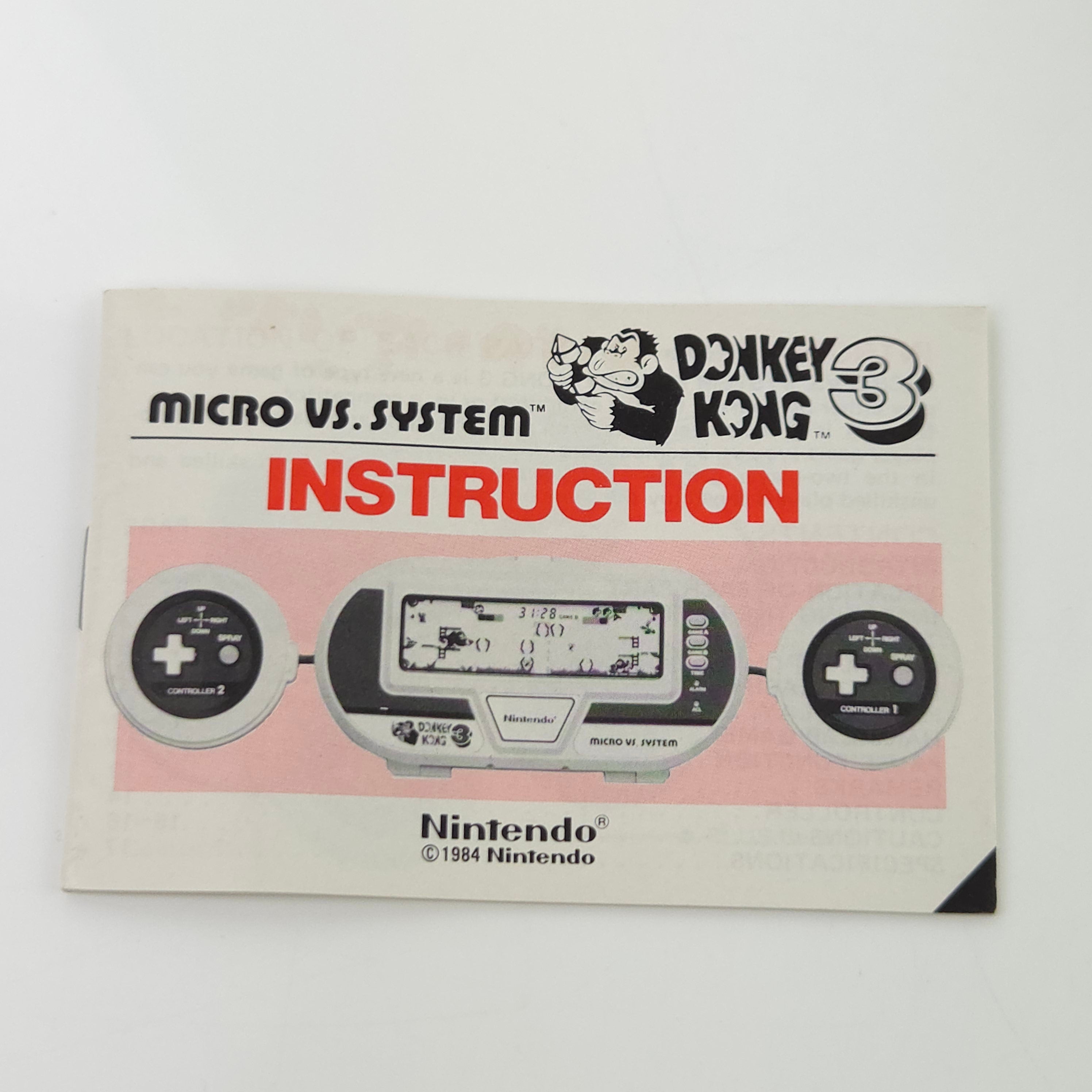 Nintendo Handheld Spiel Donkey Kong 3 Retro 1984