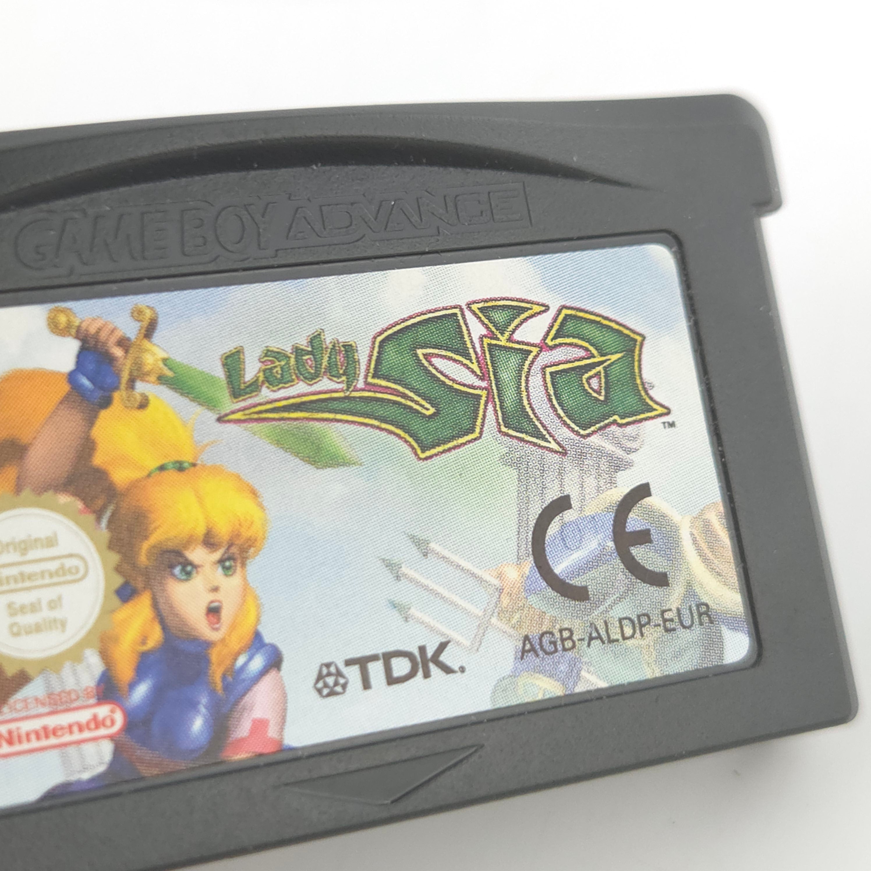 Nintendo Game Boy Advance Spiel Lady Sia GBA Modul PAL
