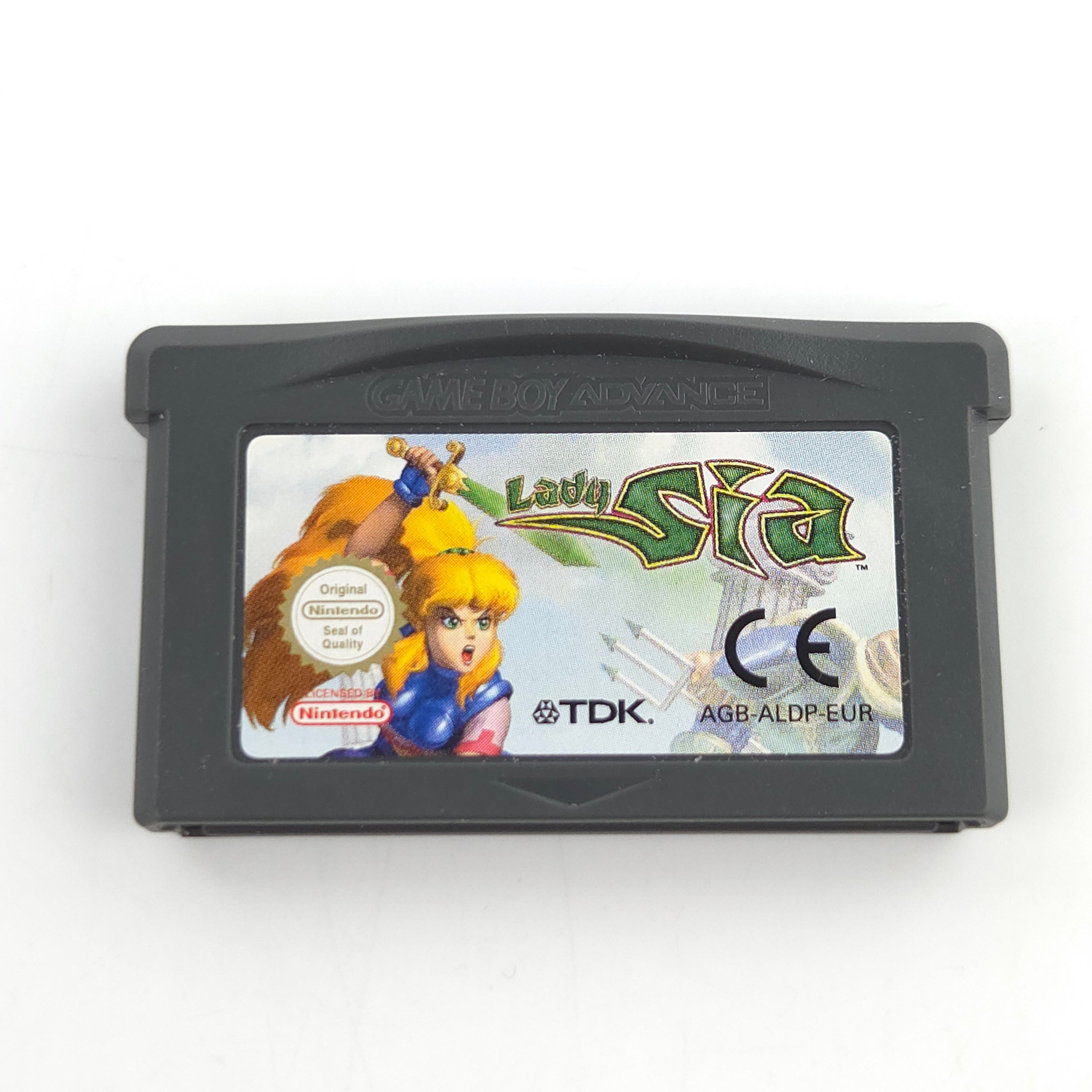 Nintendo Game Boy Advance Spiel Lady Sia GBA Modul PAL