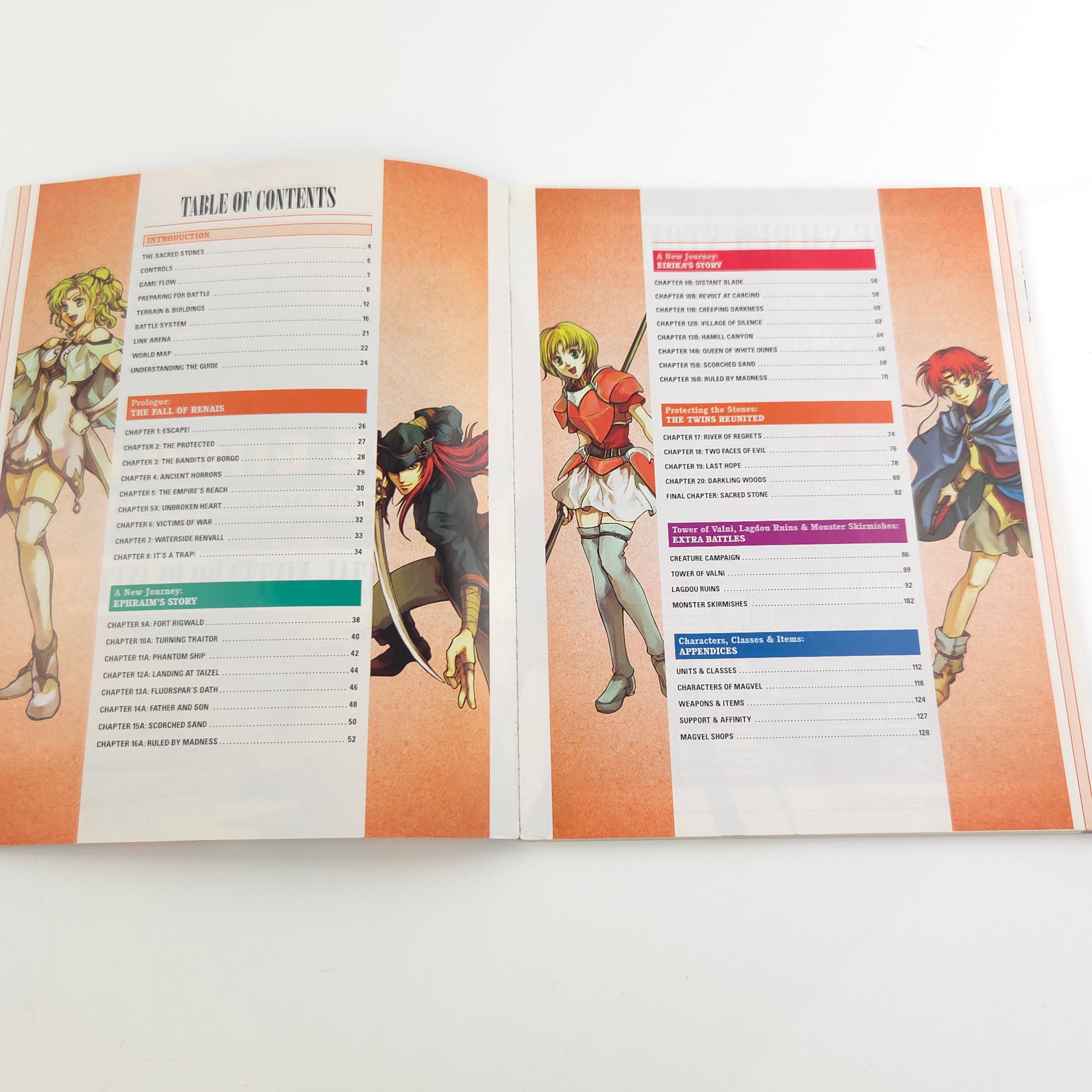 Nintendo Gameboy Advance Spiel – Fire Emblem Sacred Stones Guide