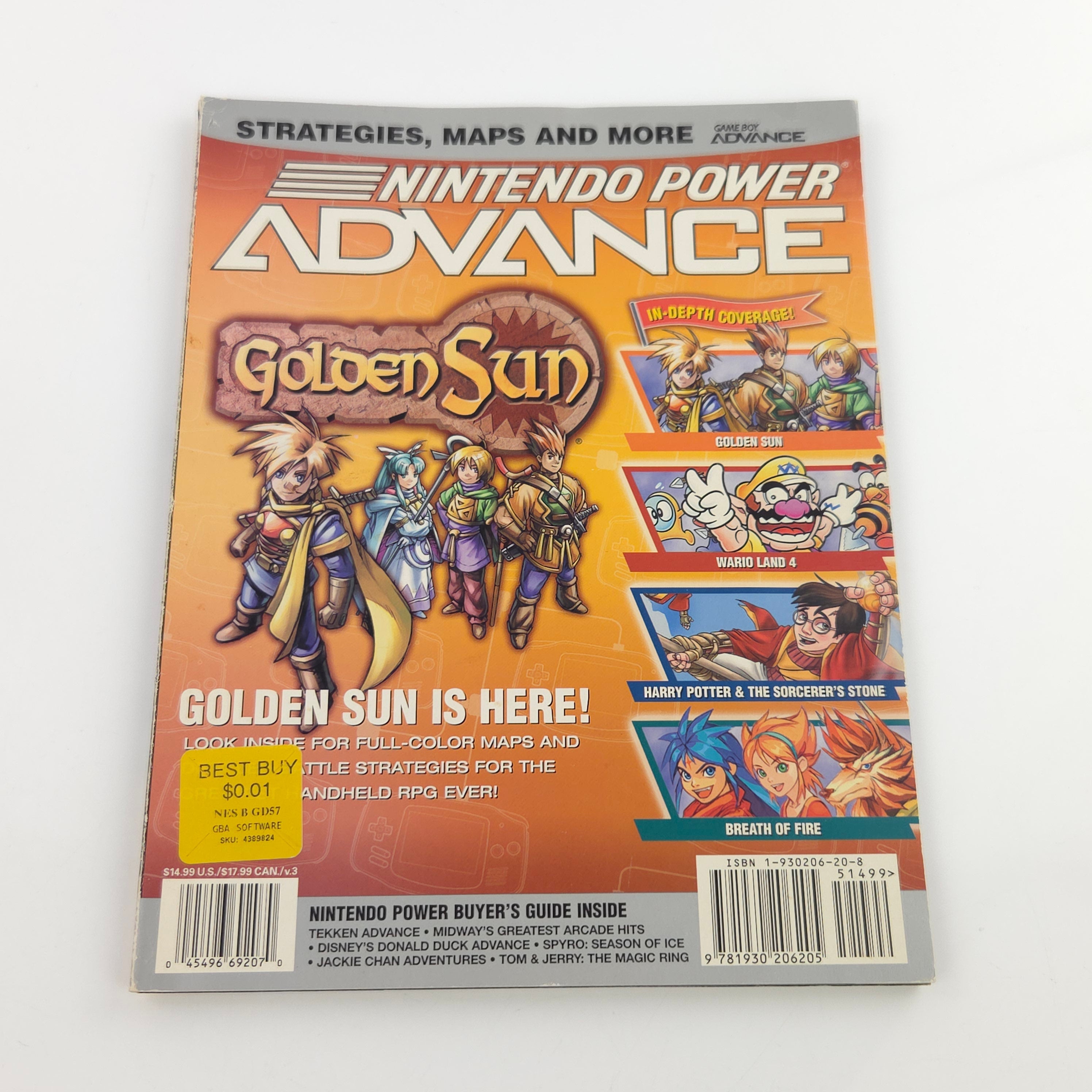 Nintendo Gameboy Advance Spiel – Spieleberater Golden Sun Guide