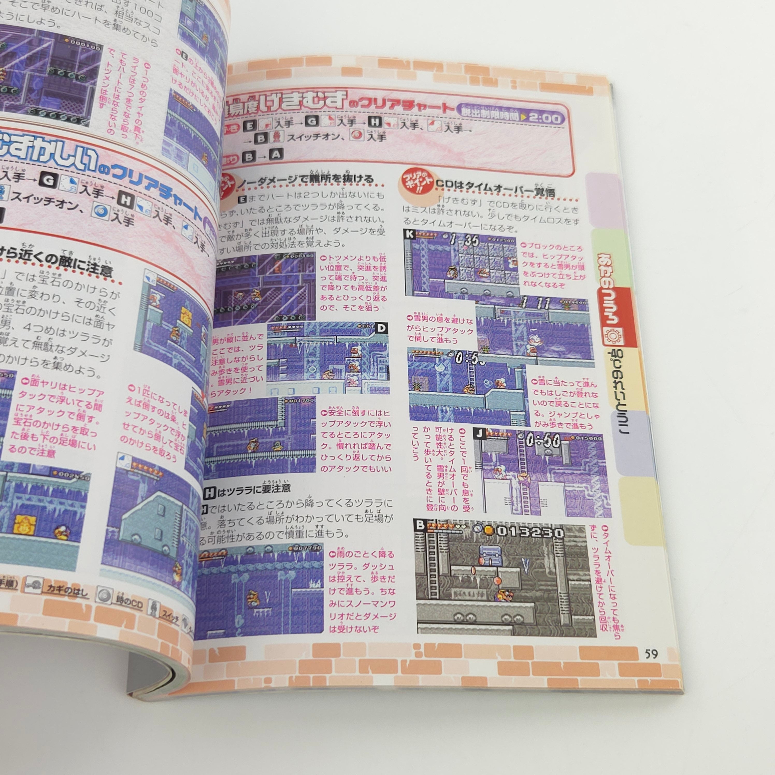 Gameboy Advance Spieleberater – Warioland 4 Japan Guide