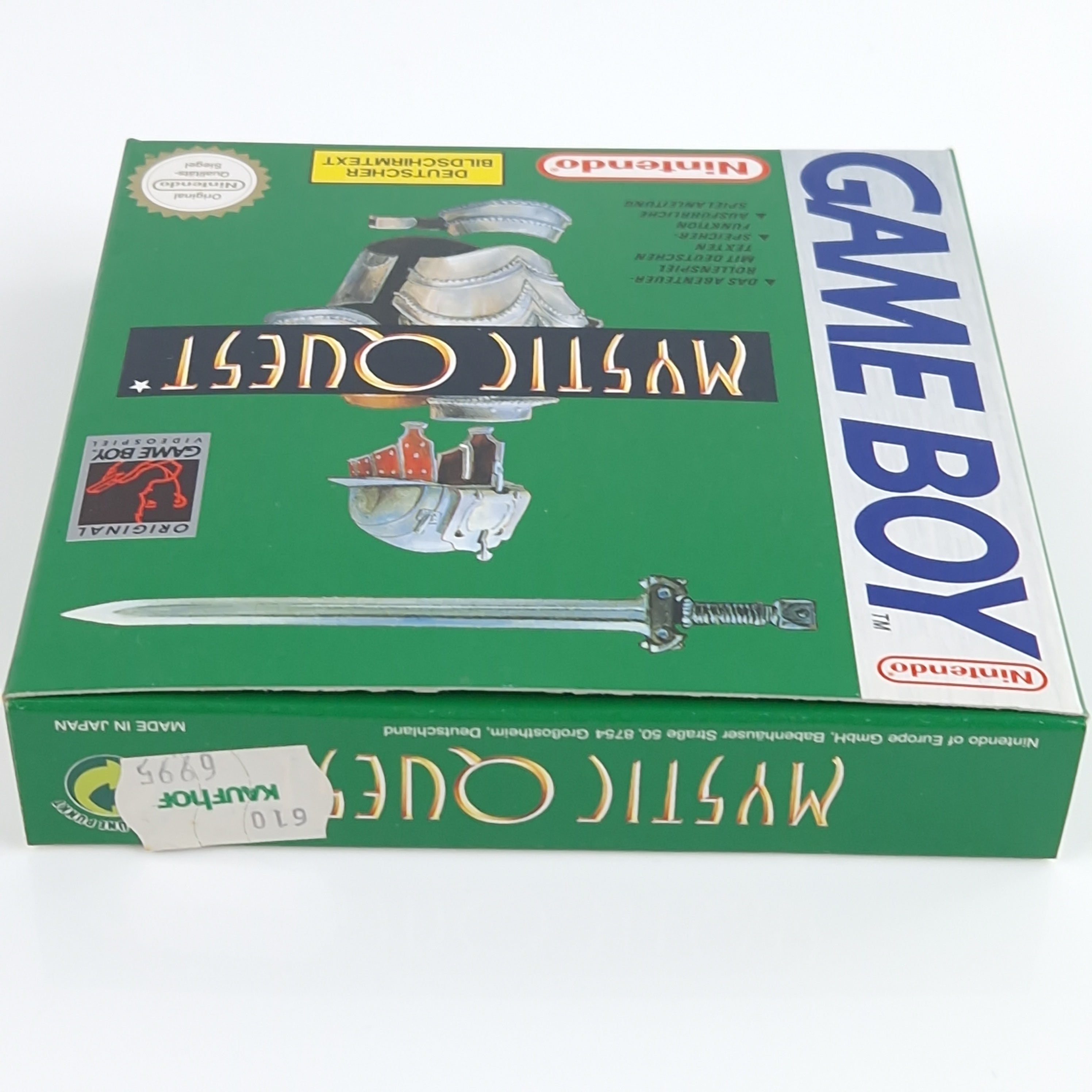 Nintendo Gameboy Classic Spiel – Mystic Quest (Modul PAL)