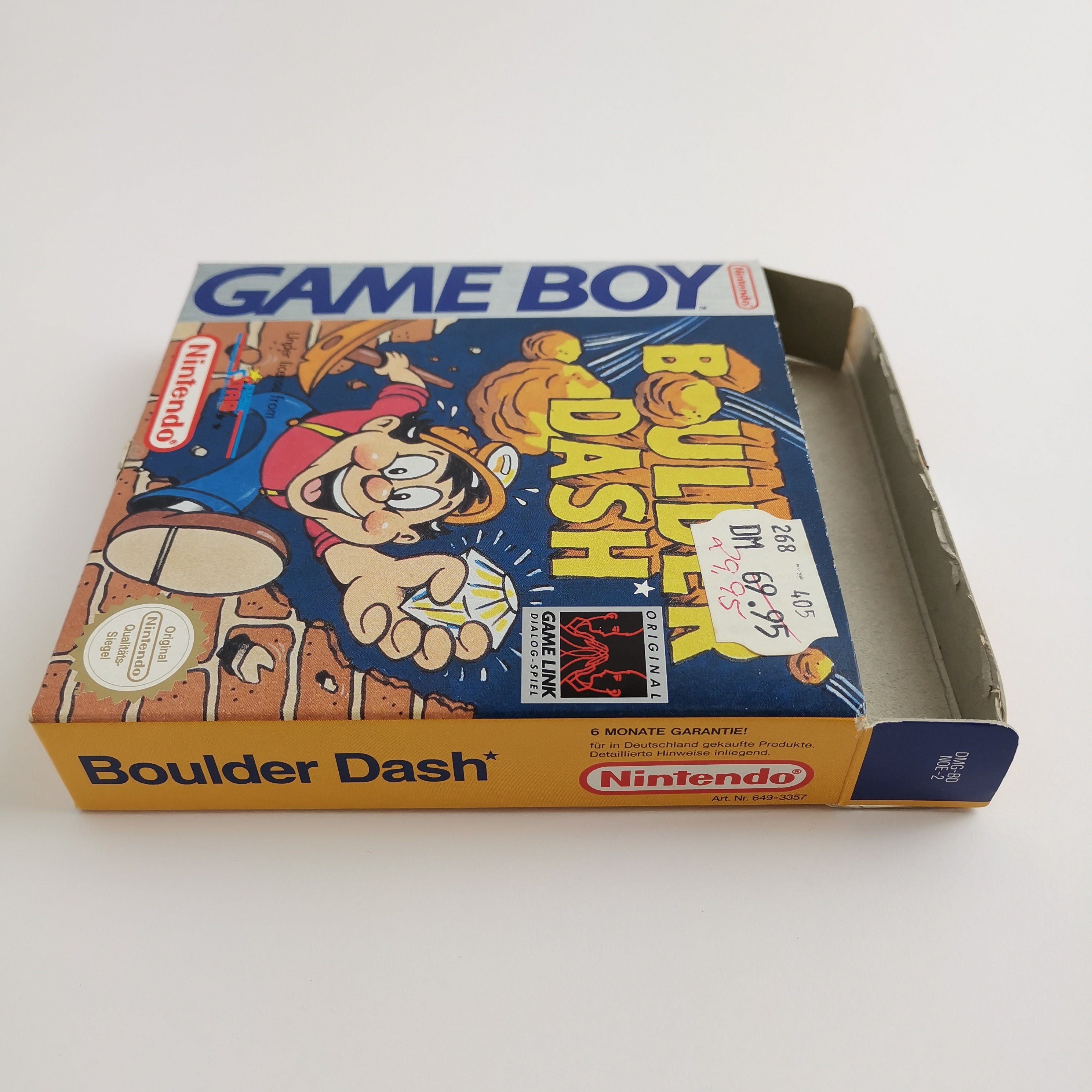 Nintendo Gameboy Spiel – Boulder Dash (OVP PAL)