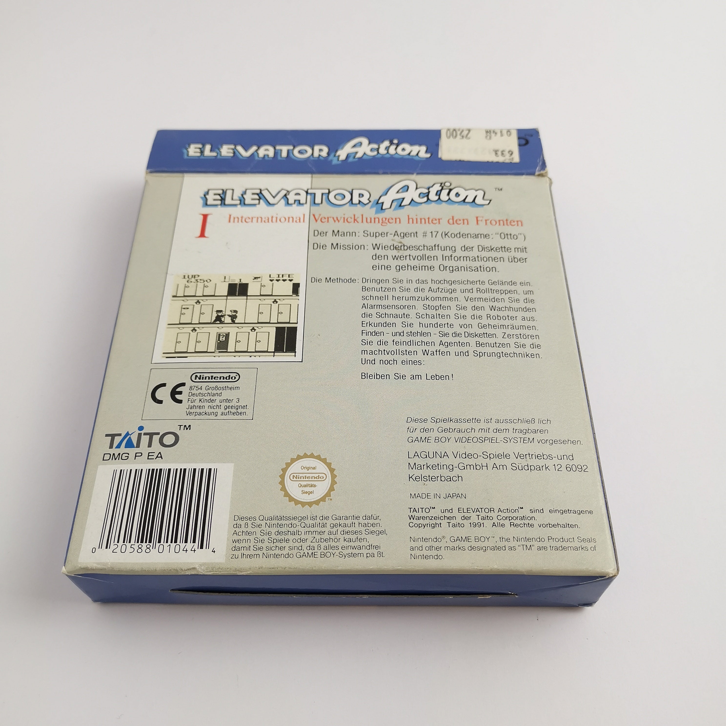 Nintendo Gameboy Classic Spiel – Elevator Action OVP PAL NOE