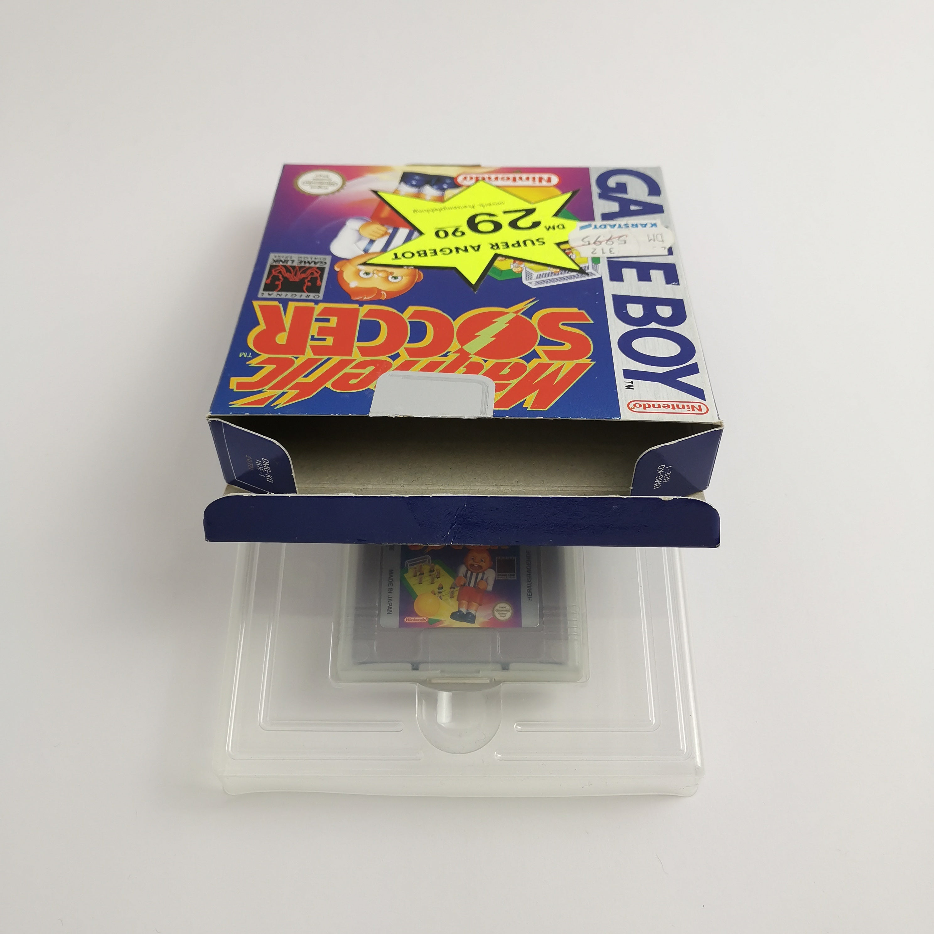 Nintendo Gameboy Spiel – Magnetic Soccer (OVP PAL)