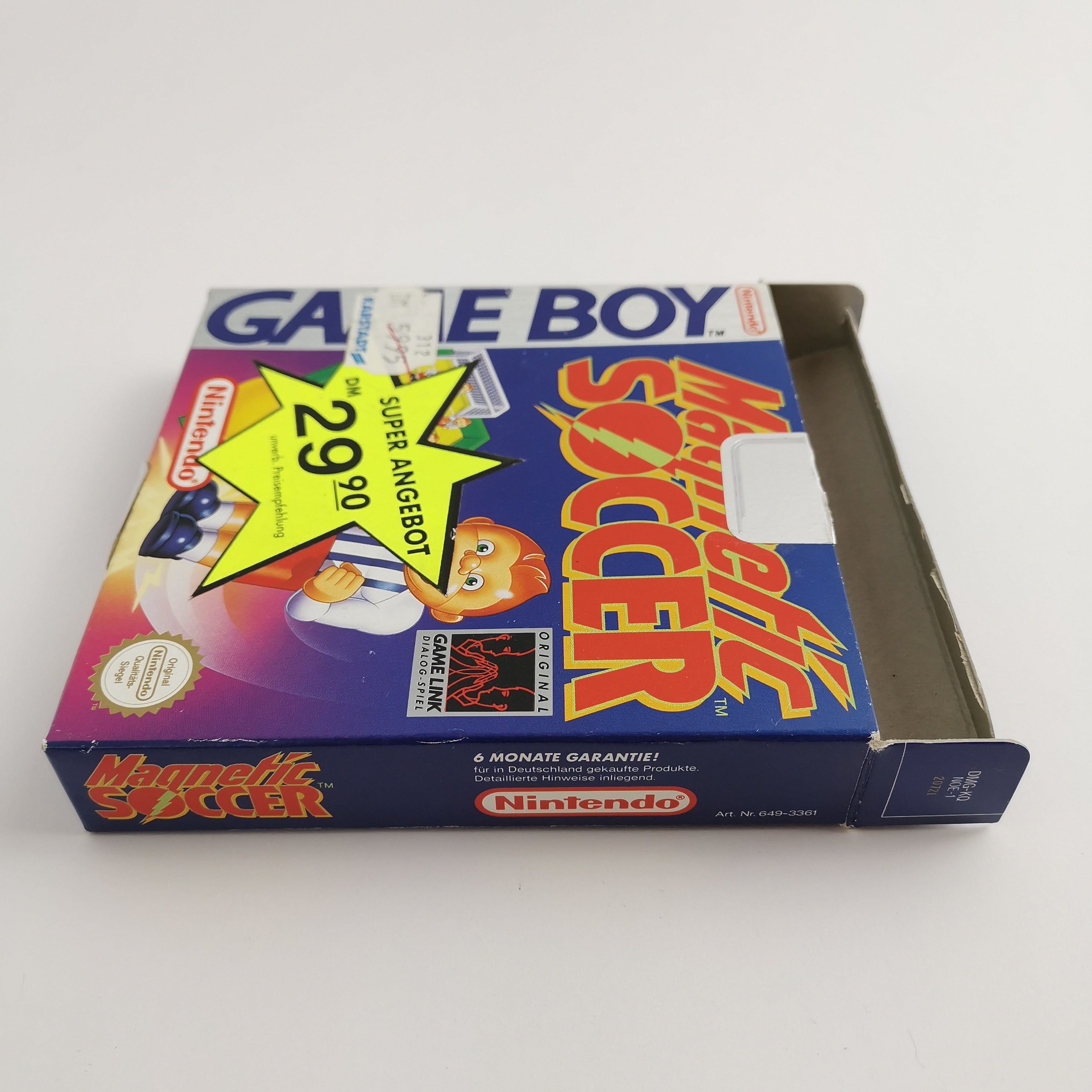 Nintendo Gameboy Spiel – Magnetic Soccer (OVP PAL)