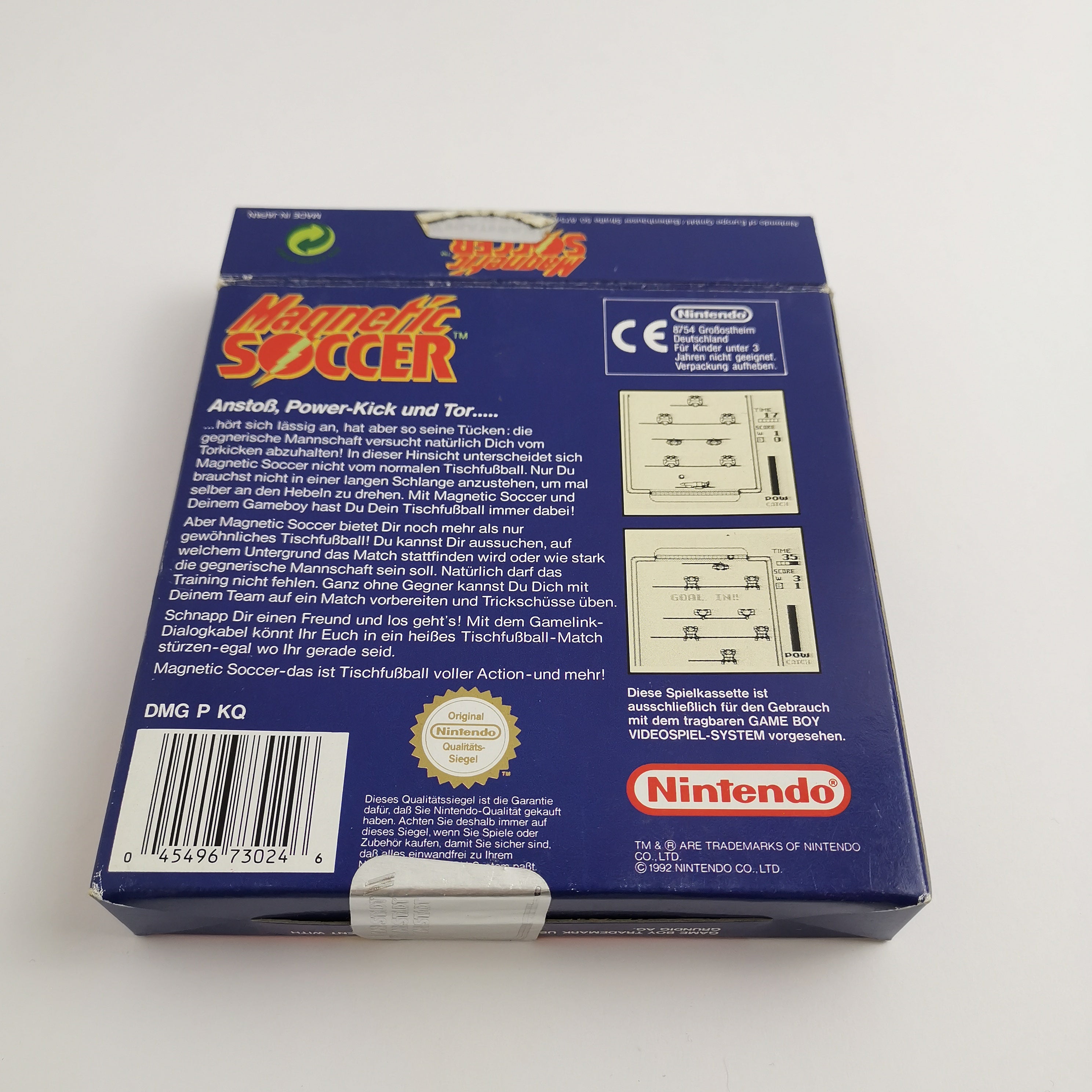 Nintendo Gameboy Spiel – Magnetic Soccer (OVP PAL)