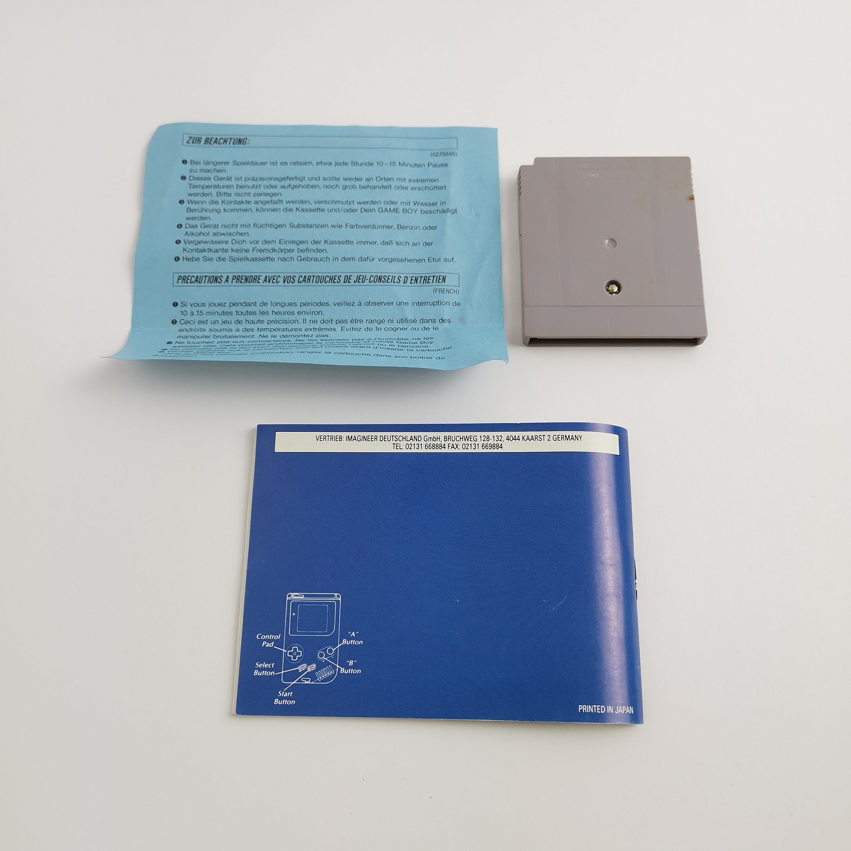 Nintendo Gameboy Classic Spiel Populous OVP PAL NOE