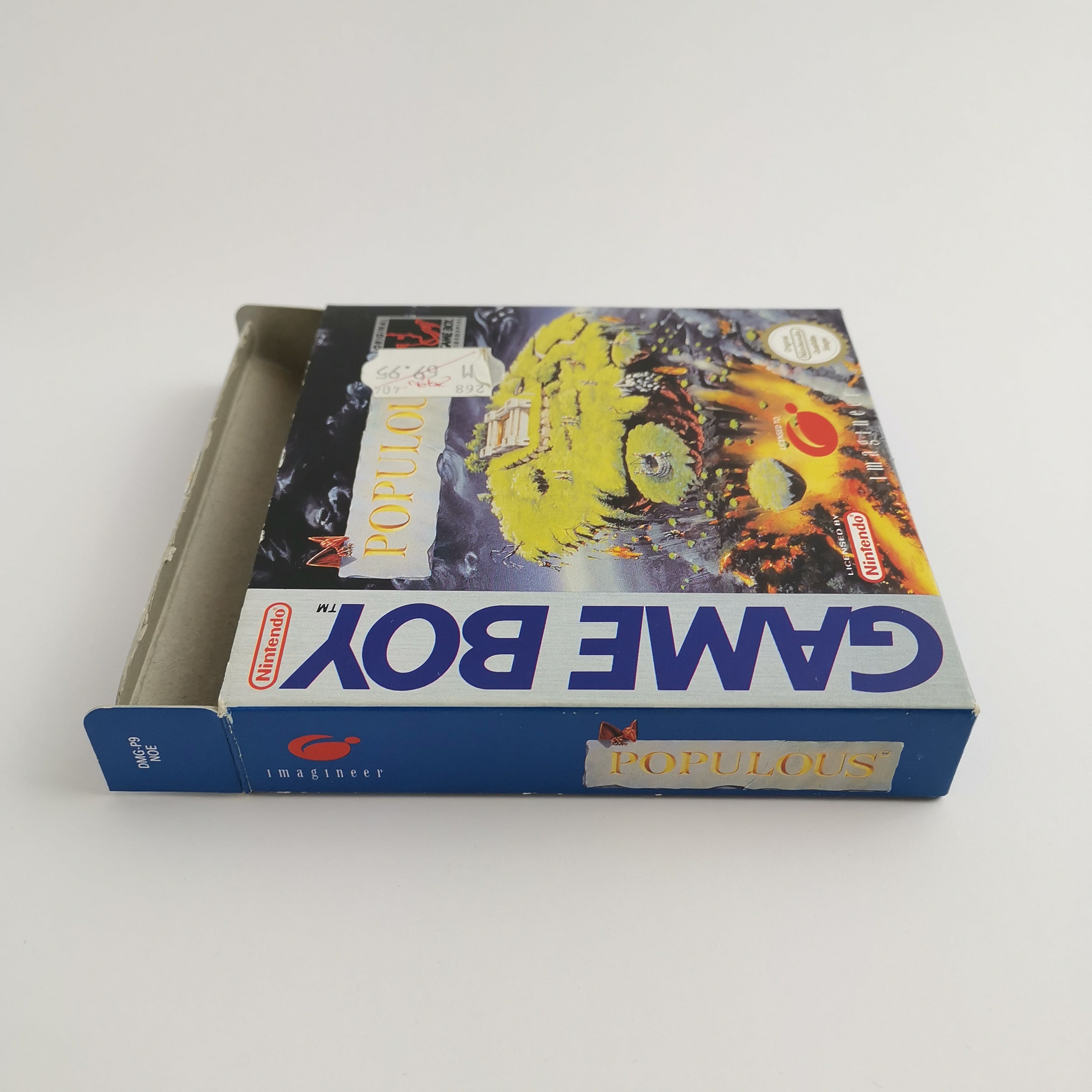 Nintendo Gameboy Classic Spiel Populous OVP PAL NOE