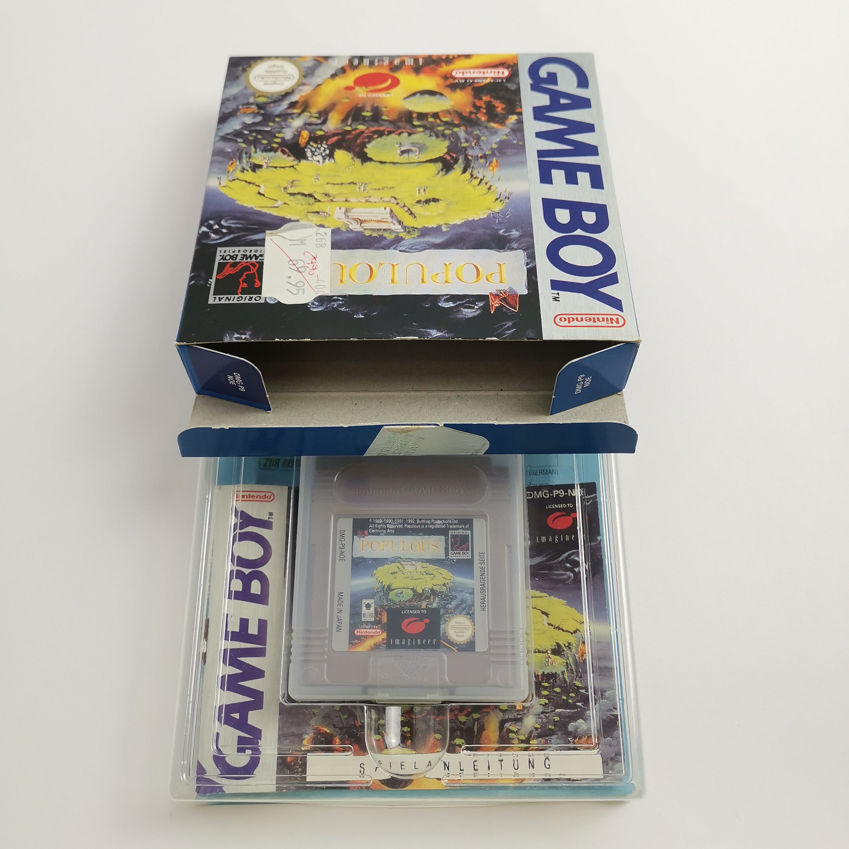 Nintendo Gameboy Classic Spiel Populous OVP PAL NOE