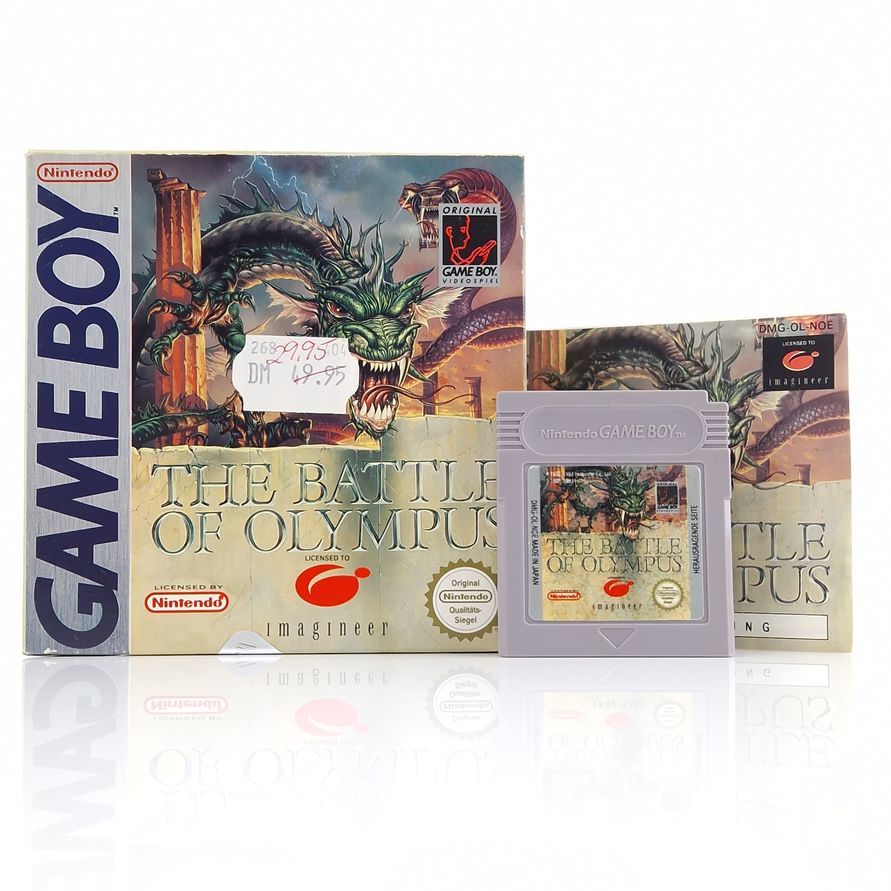 Nintendo Gameboy Classic Spiel – The Battle of Olympus OVP