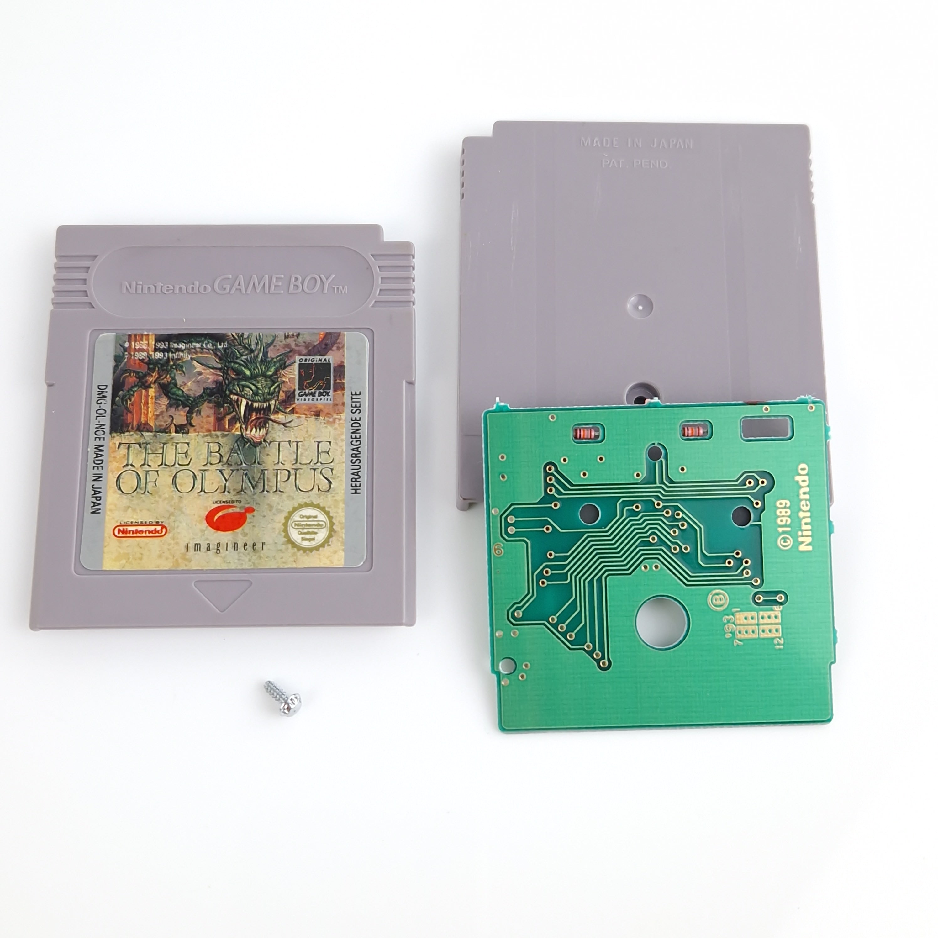 Nintendo Gameboy Classic Spiel – The Battle of Olympus OVP