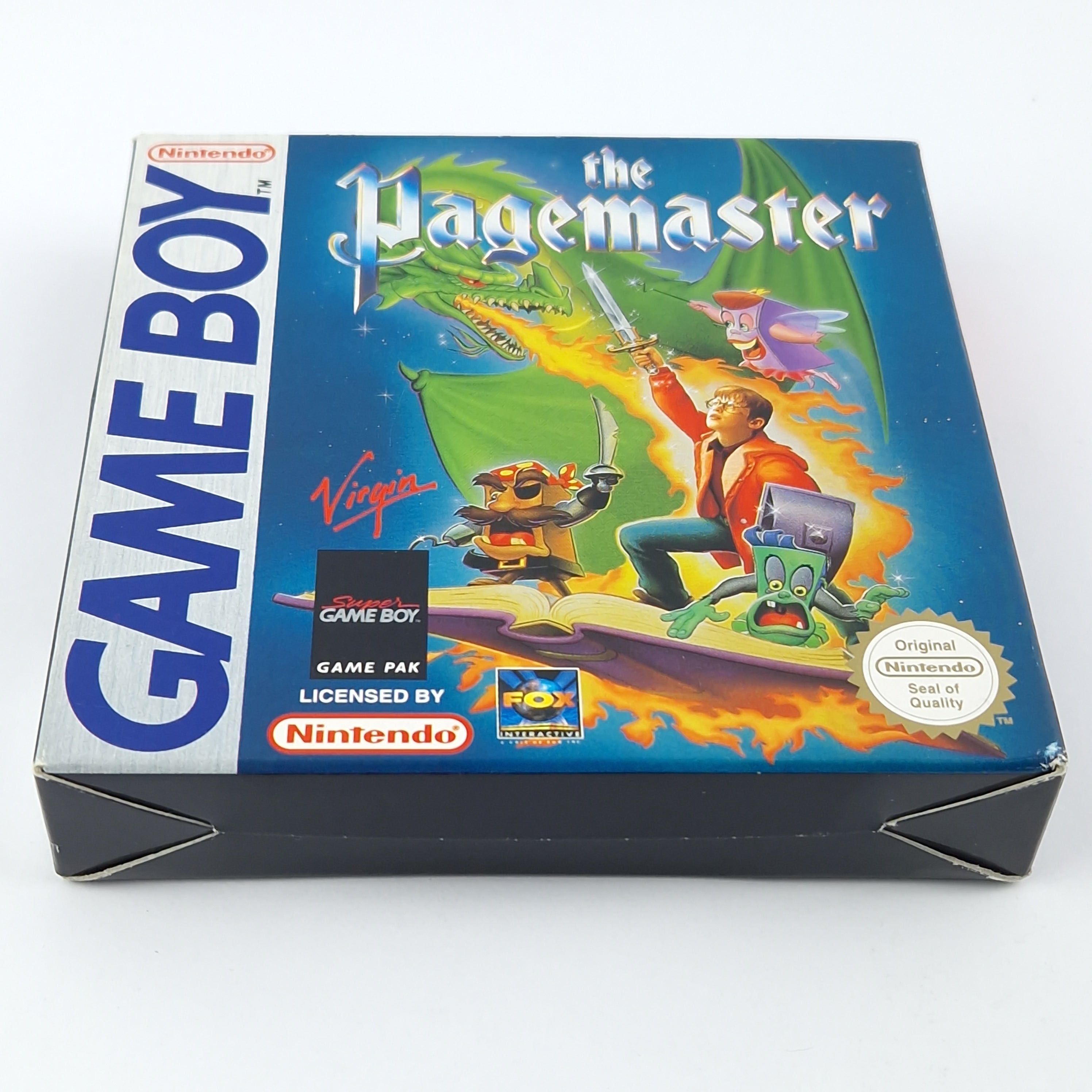 Nintendo Game Boy Spiel – The Pagemaster (OVP PAL)