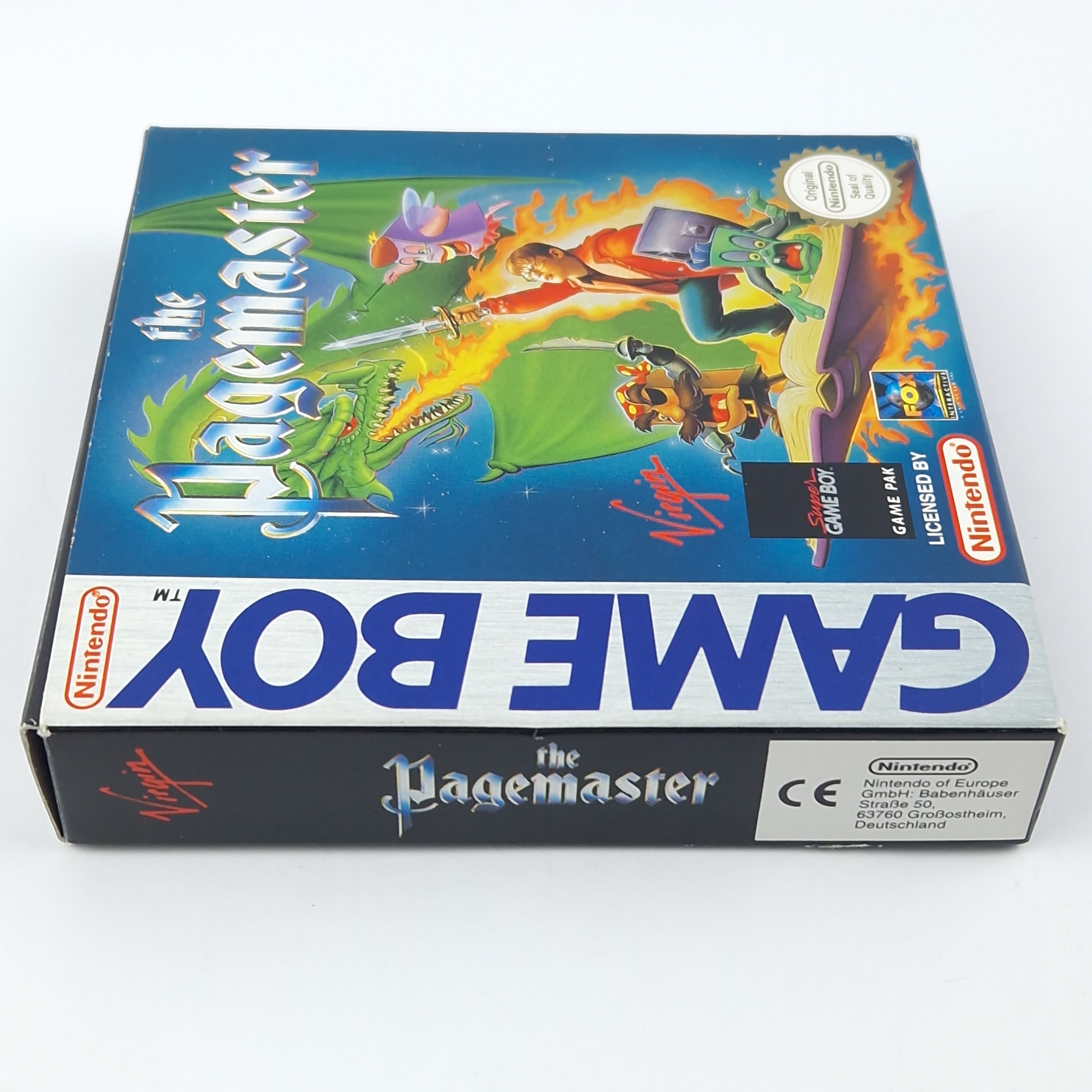 Nintendo Game Boy Spiel – The Pagemaster (OVP PAL)