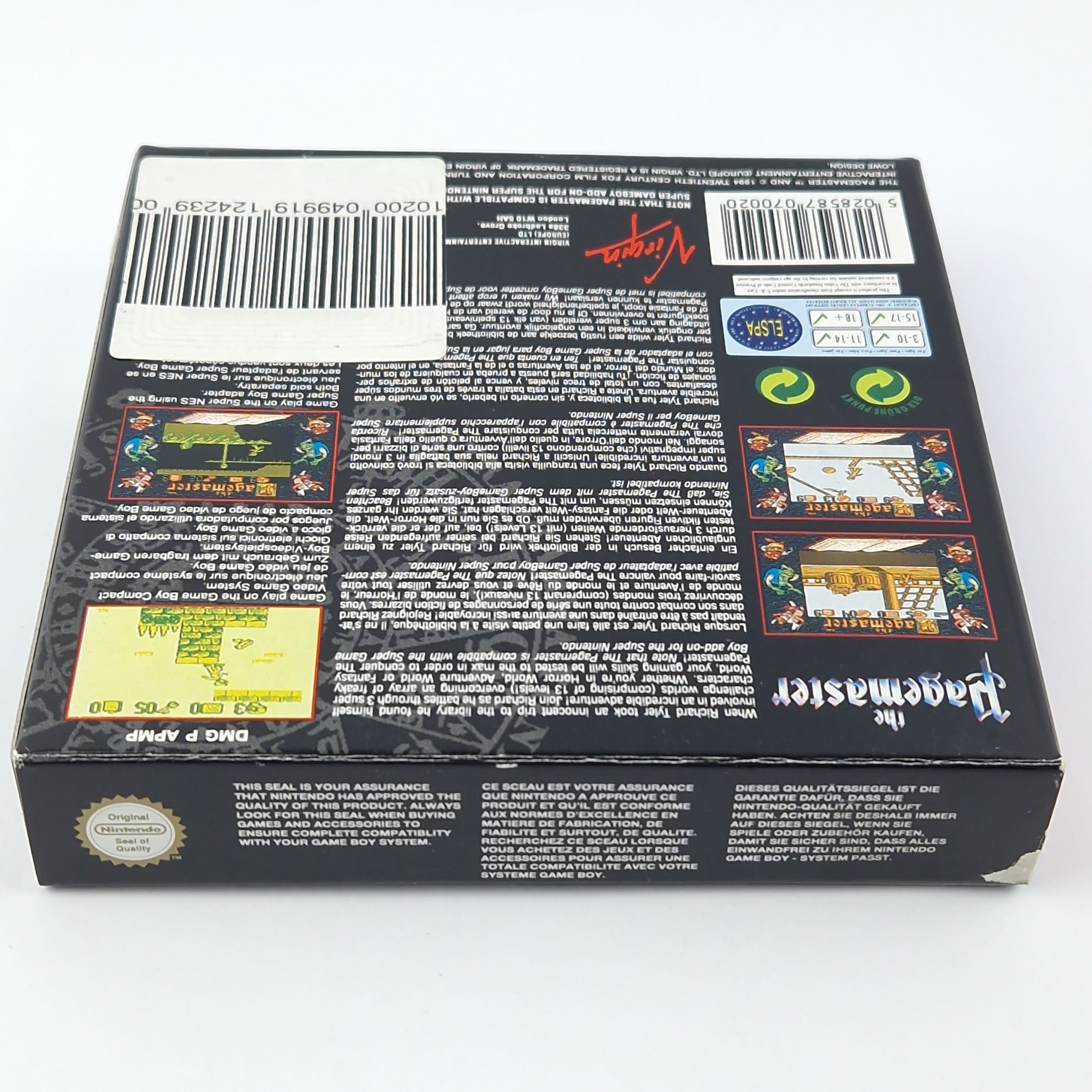 Nintendo Game Boy Spiel – The Pagemaster (OVP PAL)