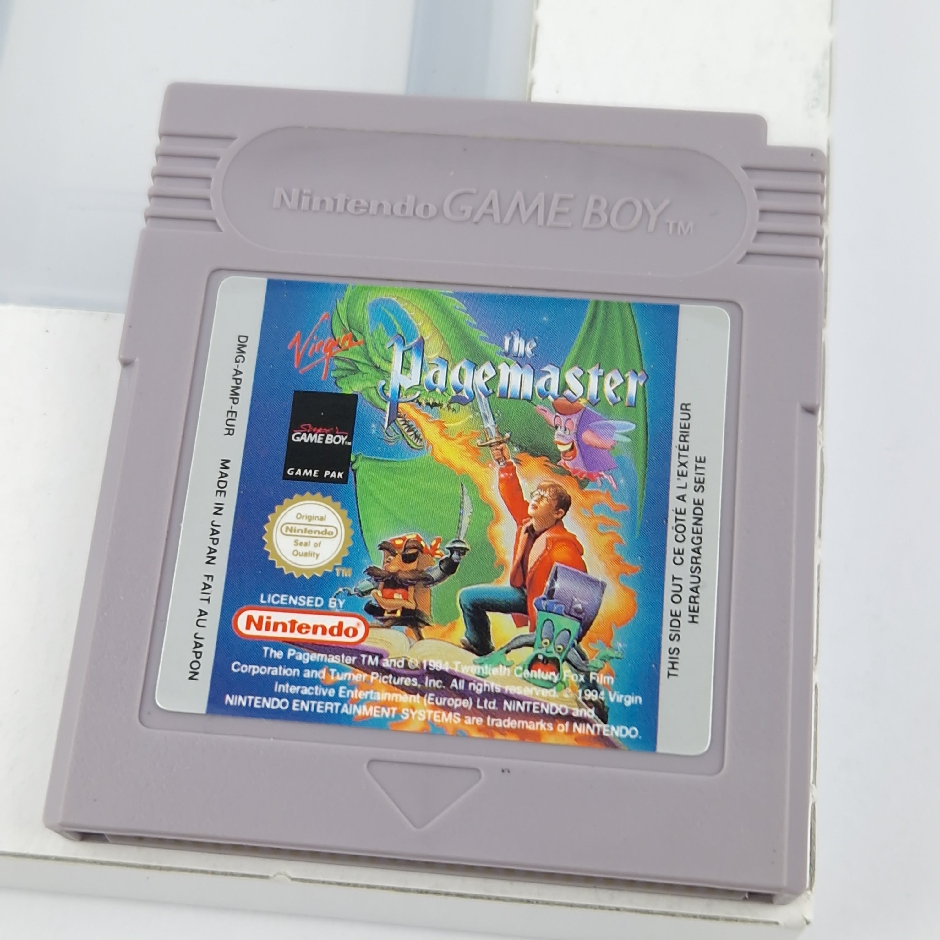 Nintendo Game Boy Spiel – The Pagemaster (OVP PAL)