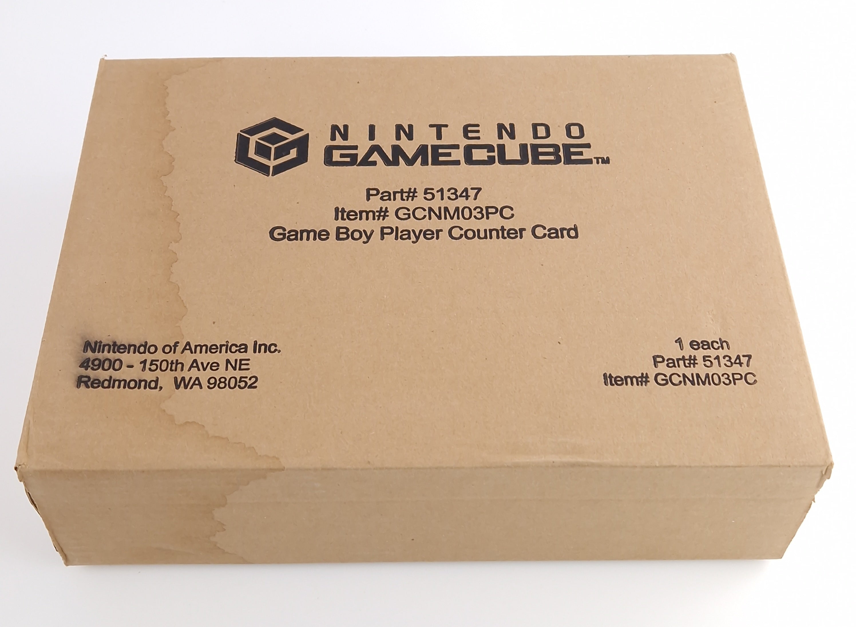 Nintendo Gamecube Promo Aufsteller Game Boy Player Display