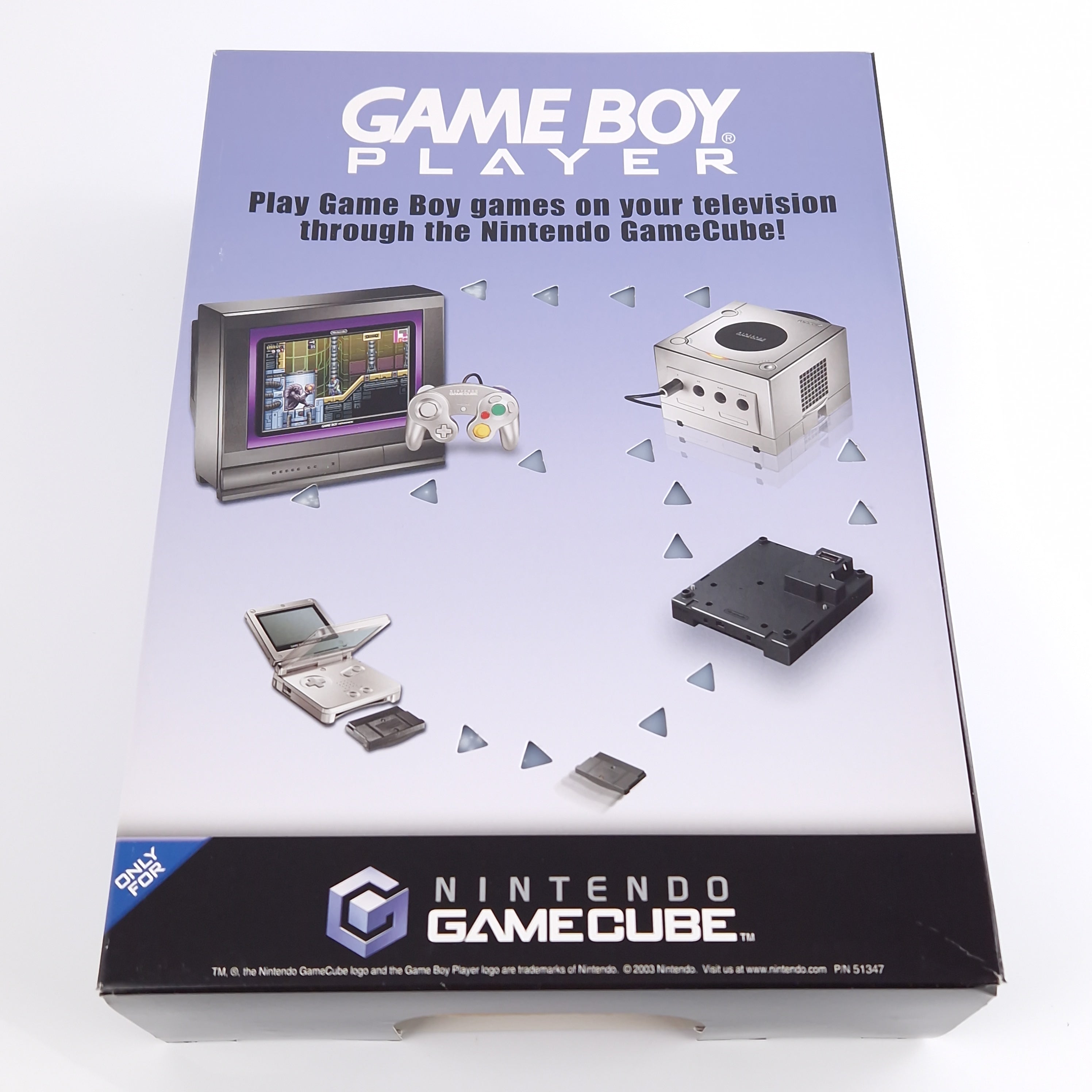 Nintendo Gamecube Promo Aufsteller Game Boy Player Display