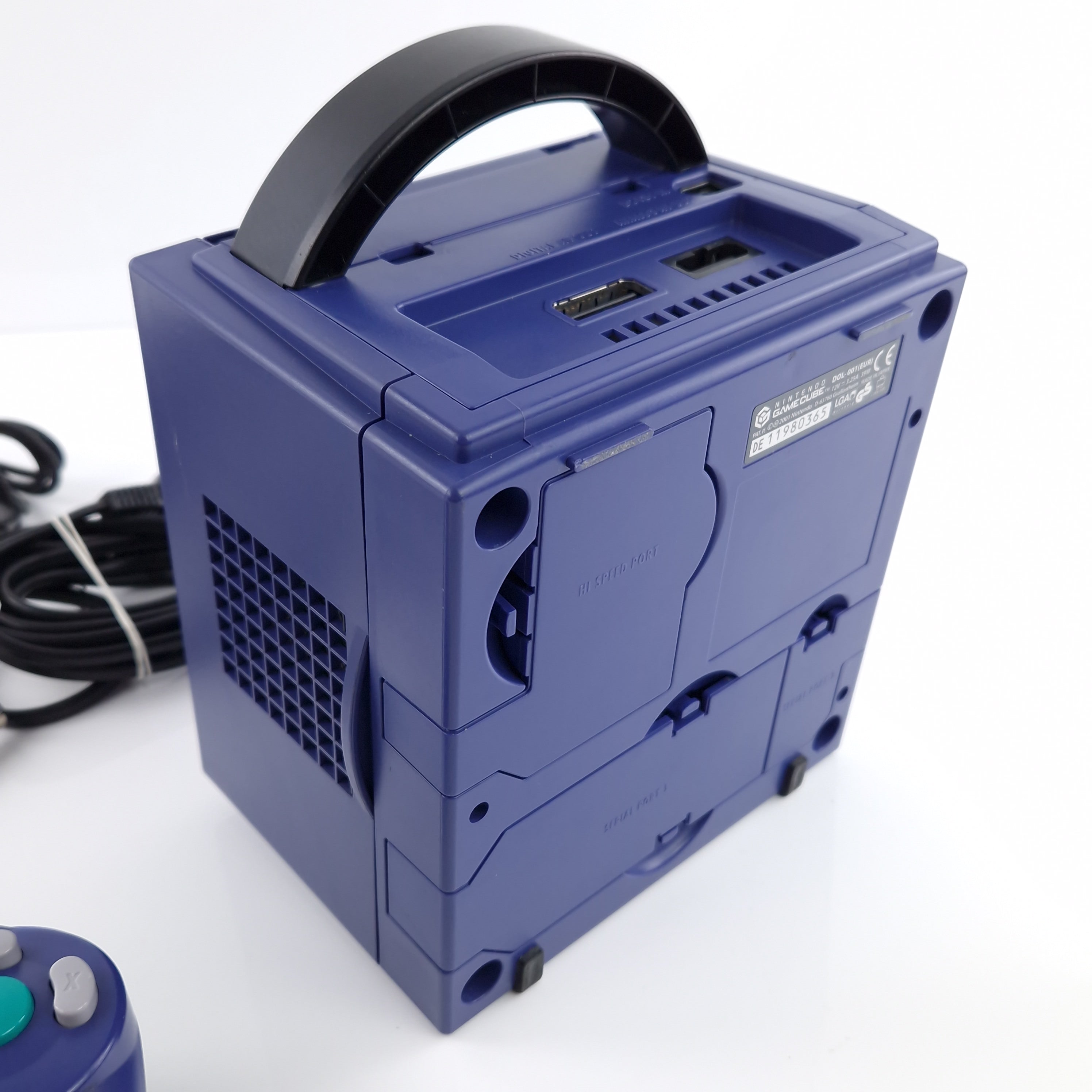 Nintendo Gamecube Konsole Donkey Konga Bongo Pak OVP Lila