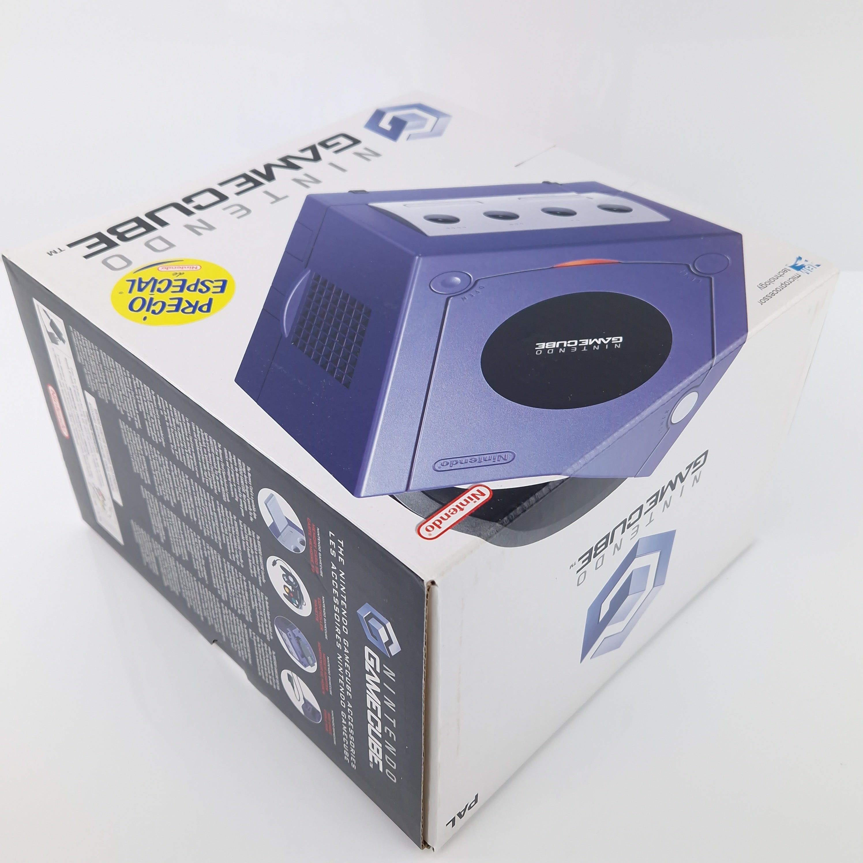 Nintendo Gamecube Konsole Donkey Konga Bongo Pak OVP Lila