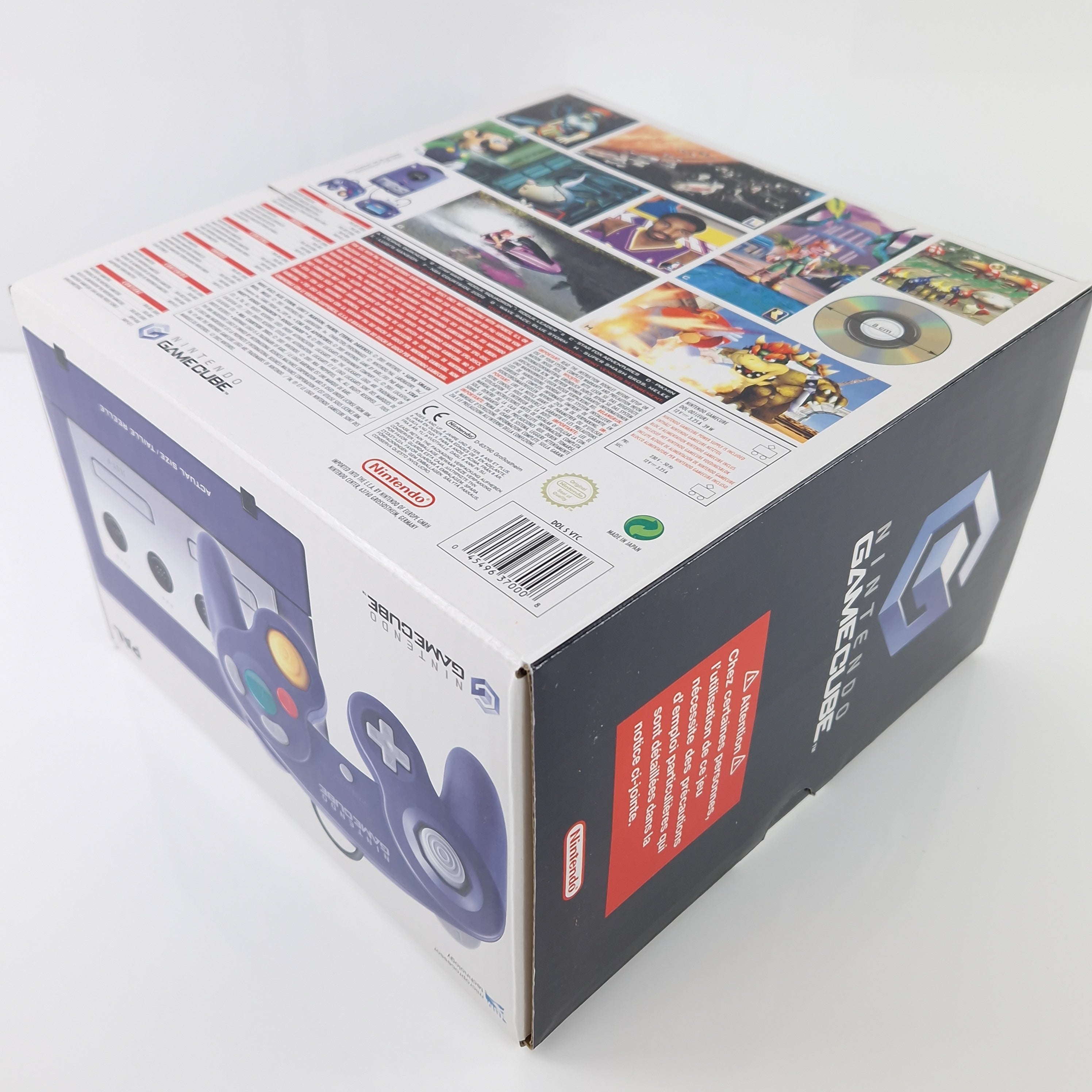 Nintendo Gamecube Konsole Donkey Konga Bongo Pak OVP Lila