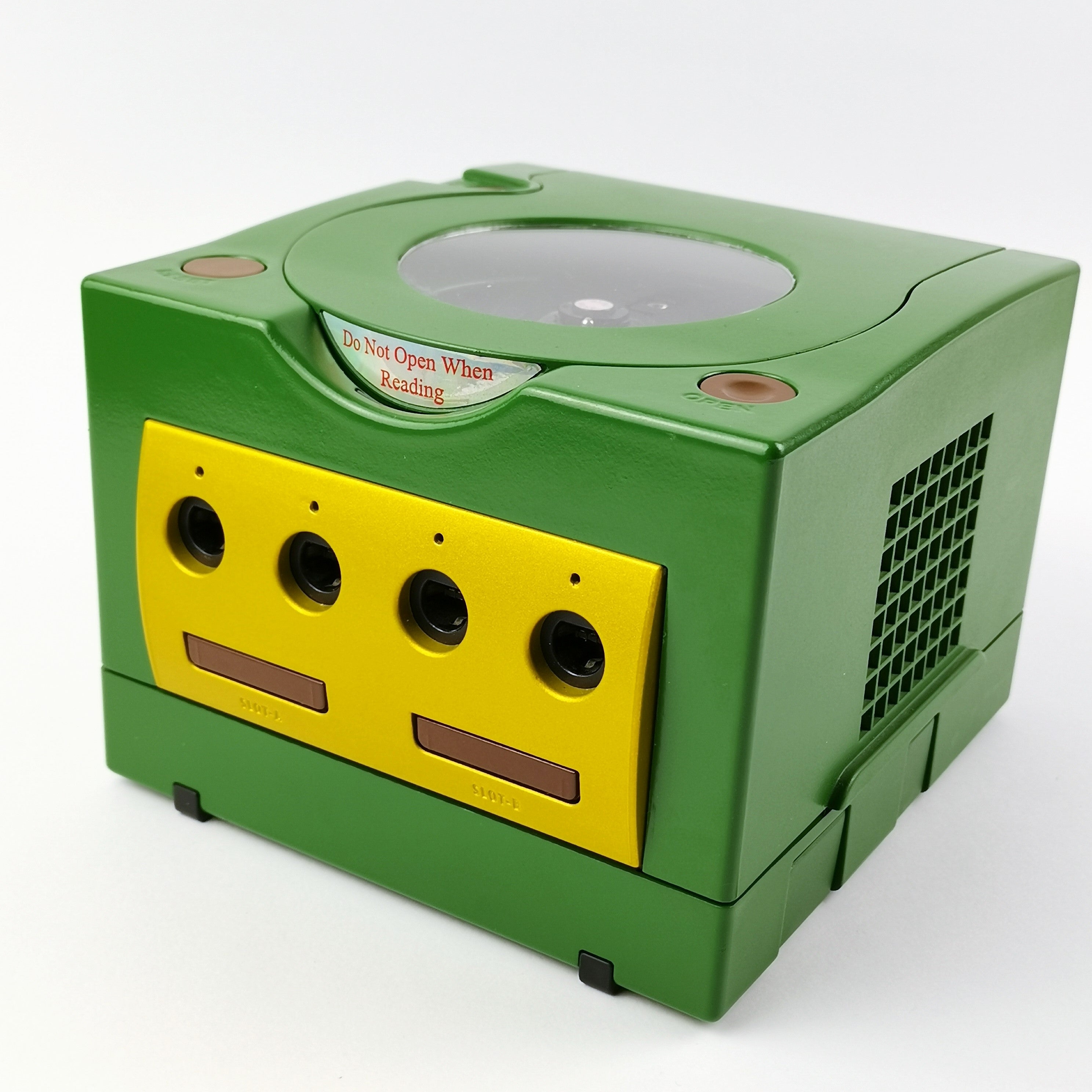 Nintendo Gamecube Konsole – Iced Cube Zelda Mod 4 Wavebirds