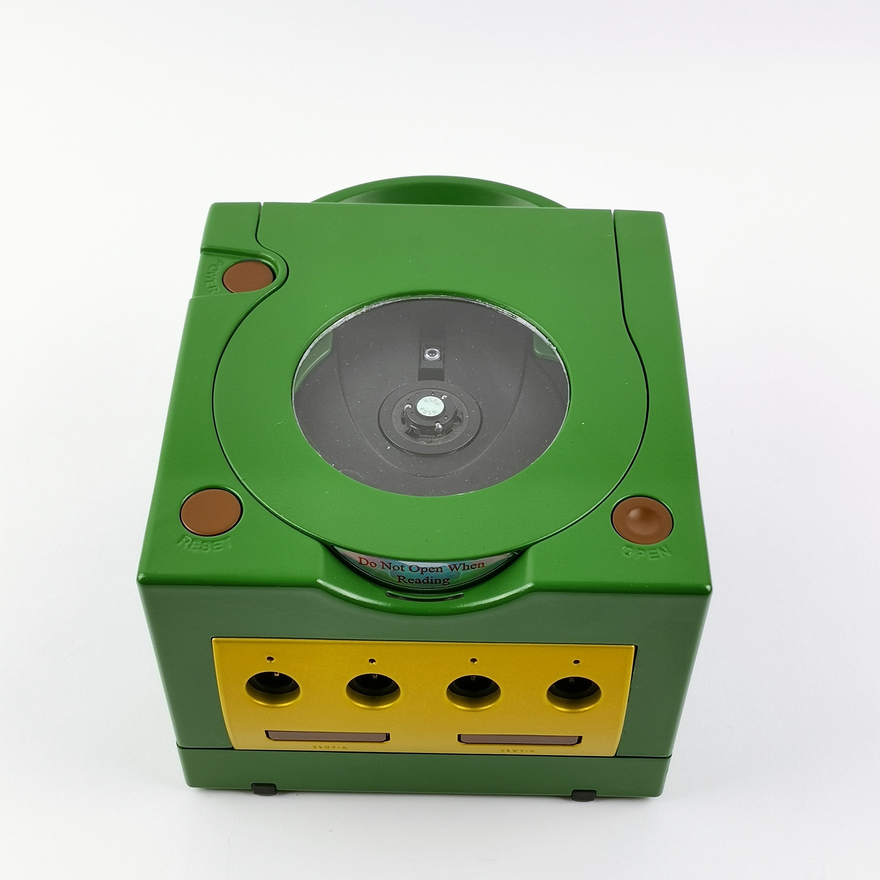 Nintendo Gamecube Konsole – Iced Cube Zelda Mod 4 Wavebirds