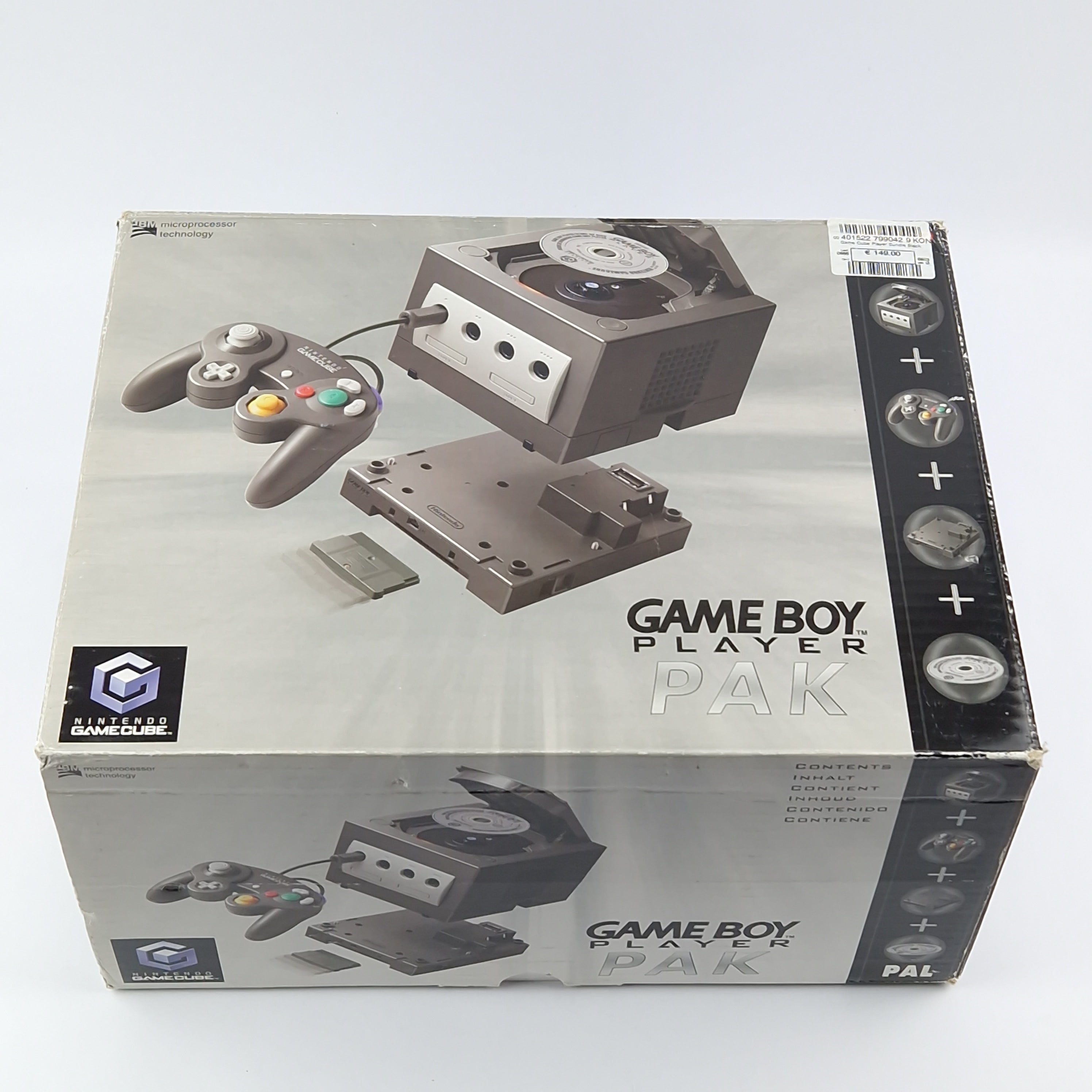 Nintendo Gamecube Konsole – Game Boy Player Pak Bundle OVP PAL