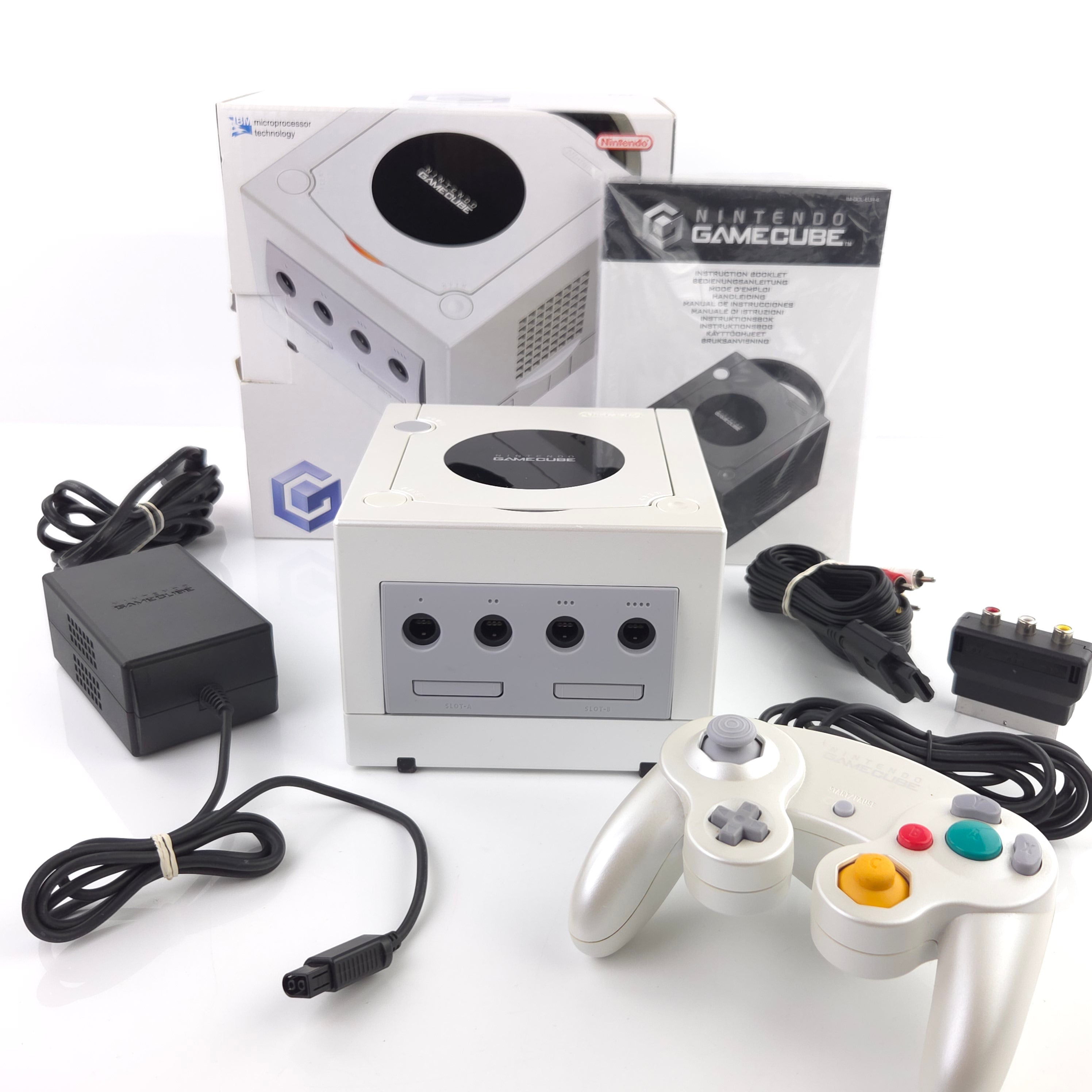 Nintendo Gamecube Konsole Mario Smash Football Pak OVP