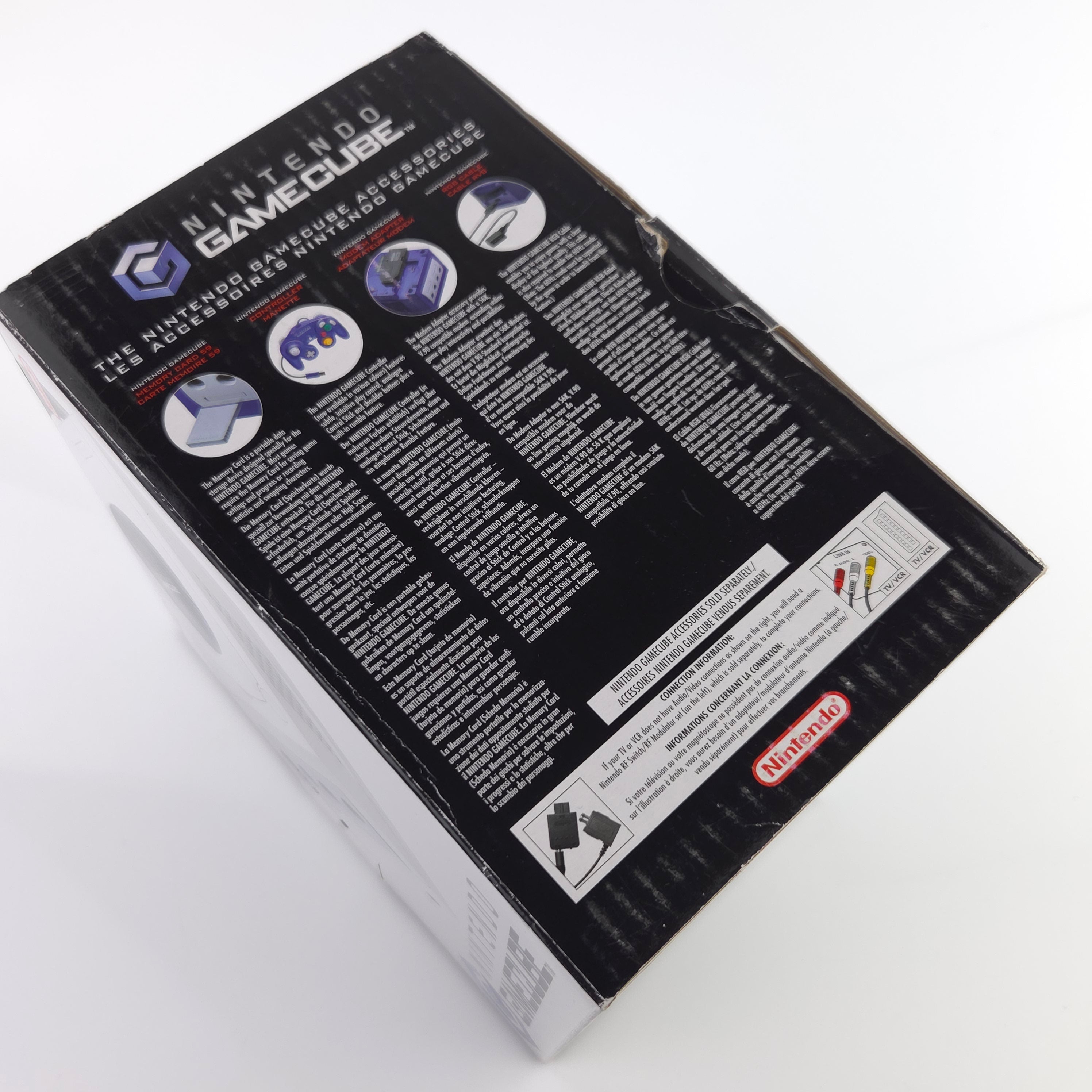 Nintendo Gamecube Konsole Mario Smash Football Pak OVP