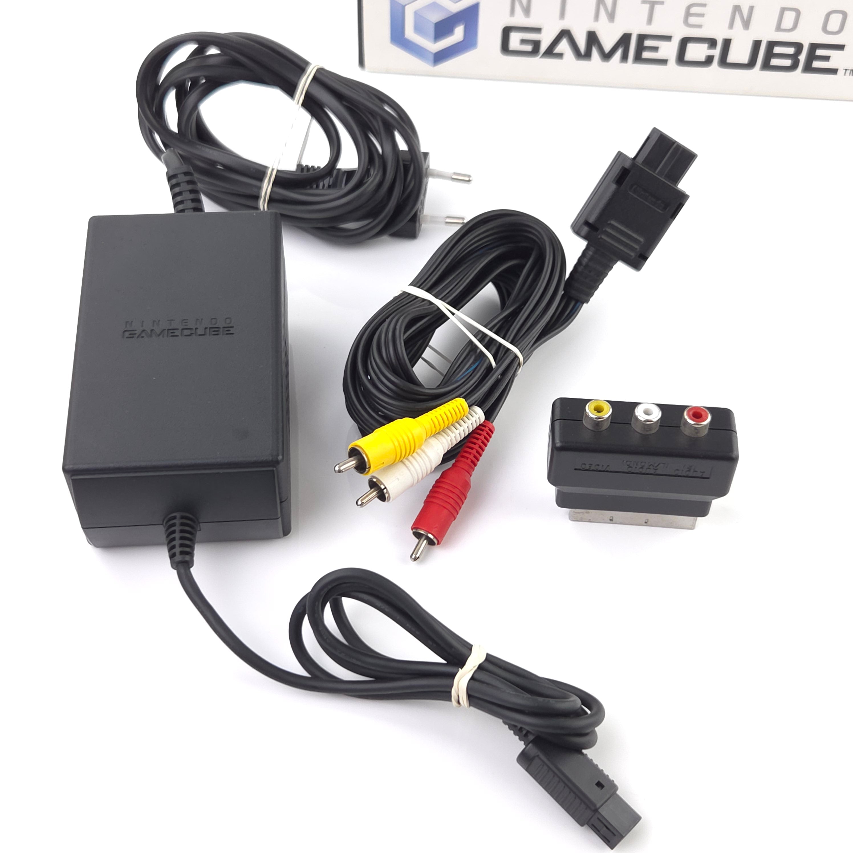 Nintendo Gamecube Konsole Schwarz PAL OVP sehr gut